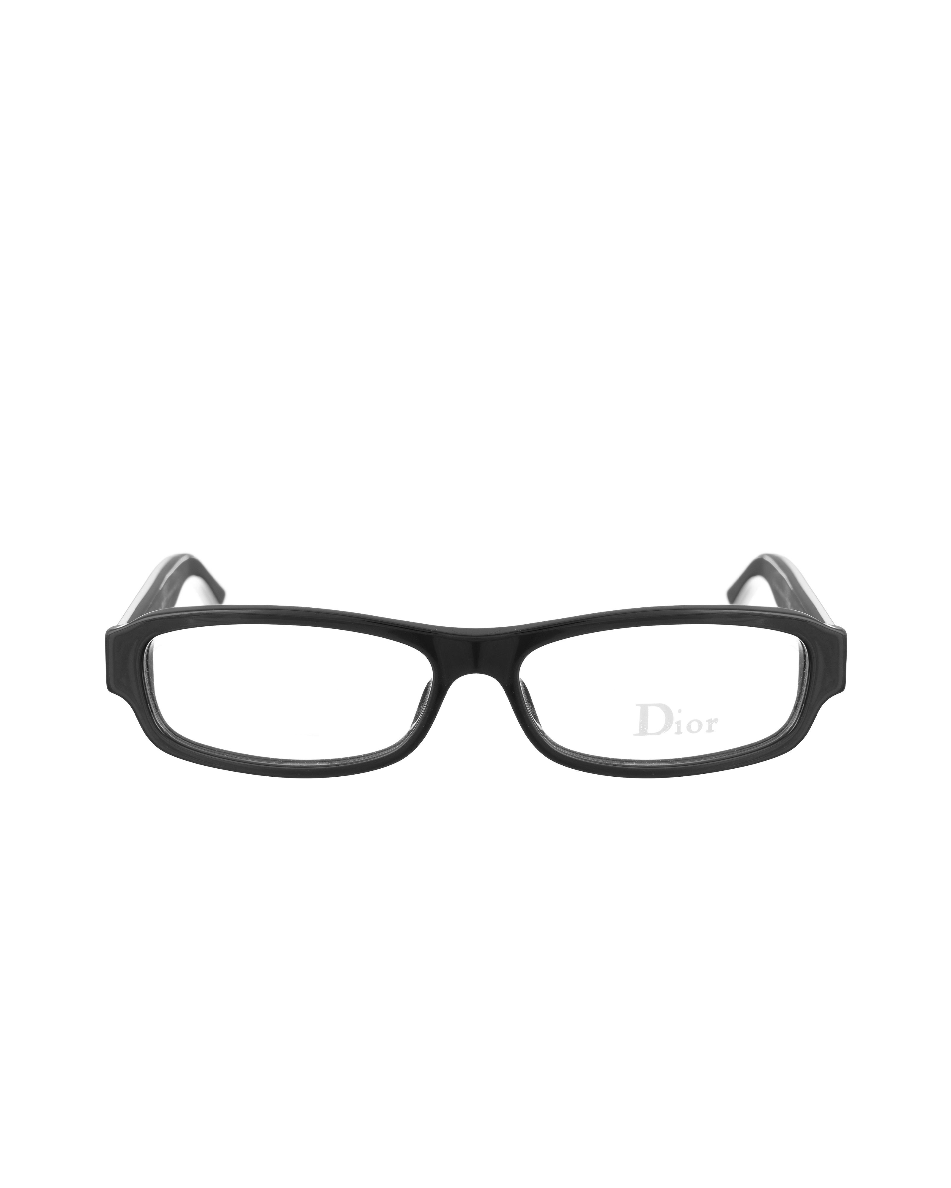 Dior × Vintage Dior 00s Black & White Glasses with White Rhinestones Size ONE SIZE - 3 Thumbnail