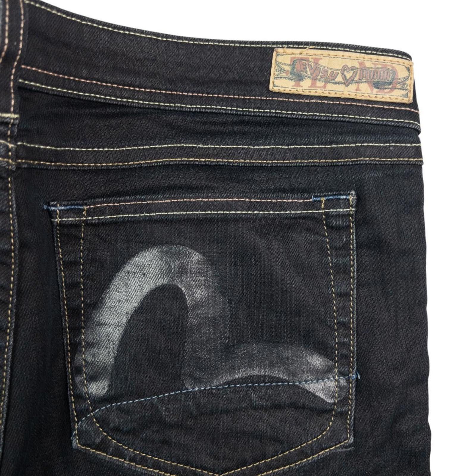 Puma Vintage Puma X Evisu Double Gull Japanese Denim Jeans W35 Size US 32 / EU 48 - 7 Thumbnail