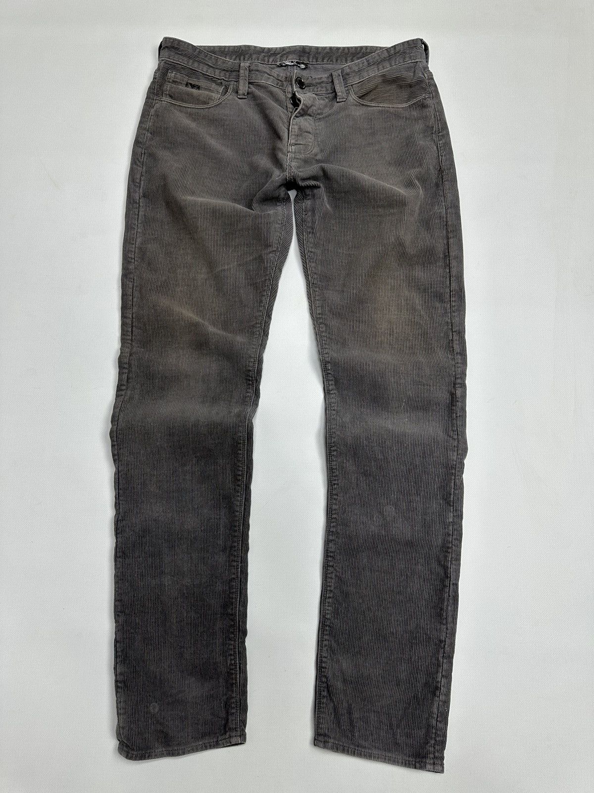 Armani Vintage Armani Jeans Velvet Pants Cargo Diesel Opium Japan Size US 32 / EU 48 - 2 Thumbnail