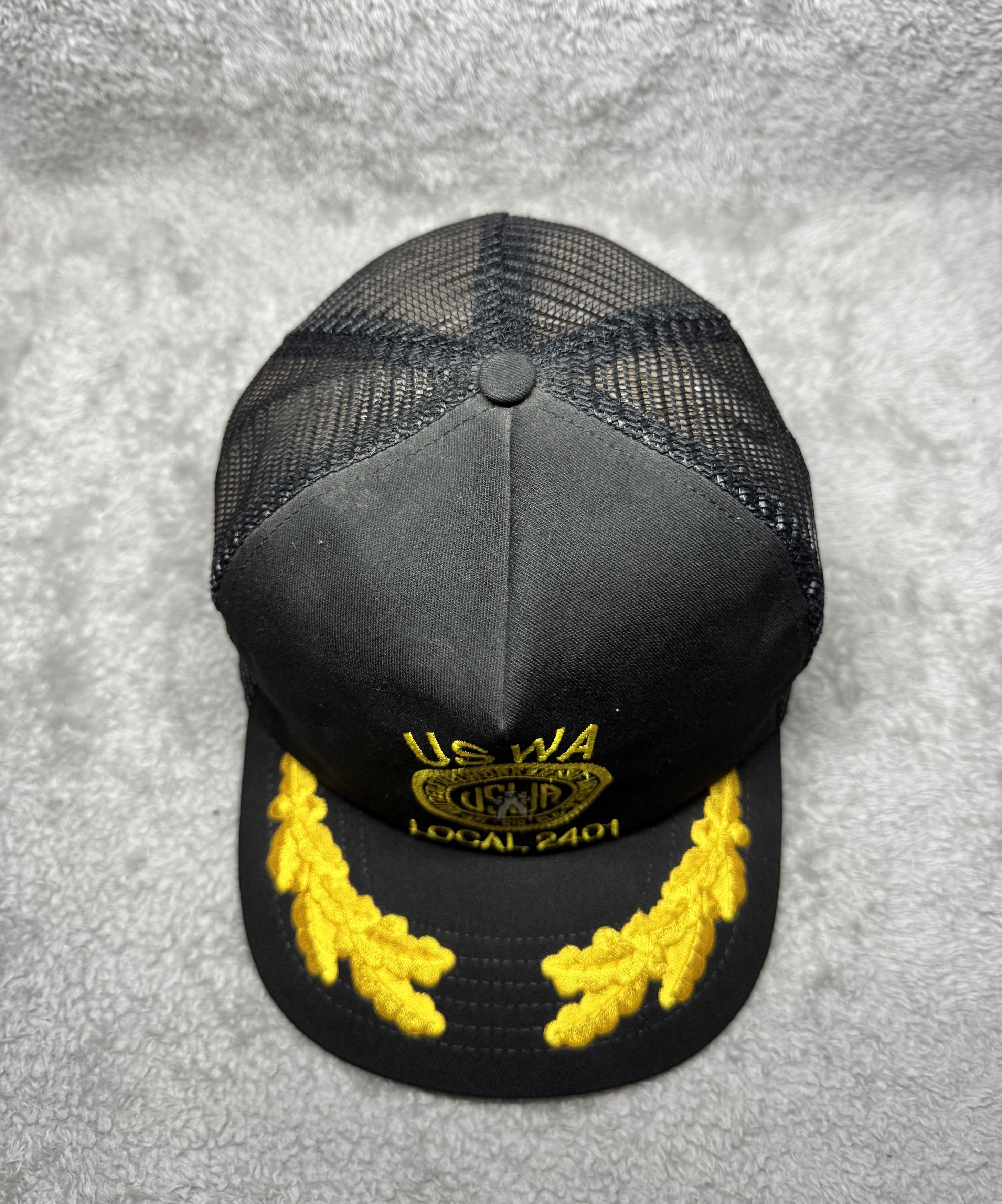 Other United Steelworkers Union USWA Local 2401 Trucker Hat Size ONE SIZE - 2 Thumbnail