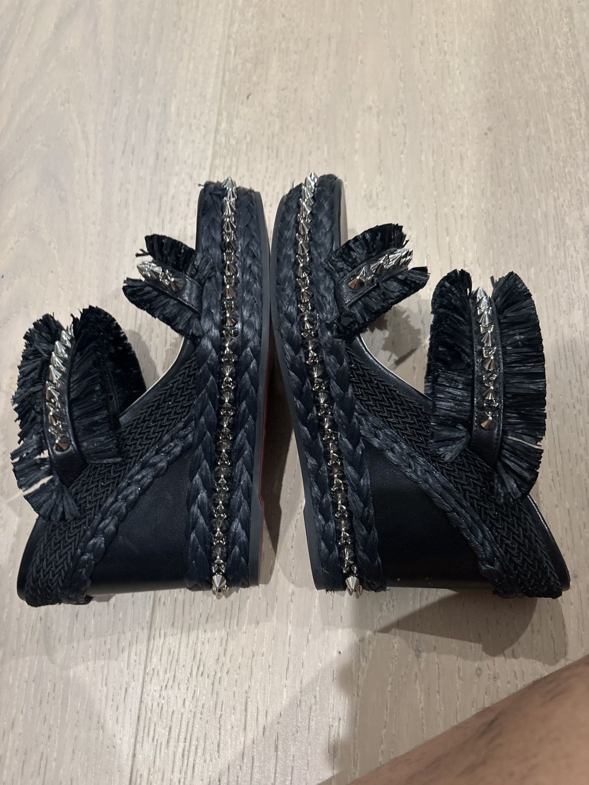 Christian Louboutin Christian Louboutin Platforms Black Size US 8 / IT 38 - 7 Thumbnail