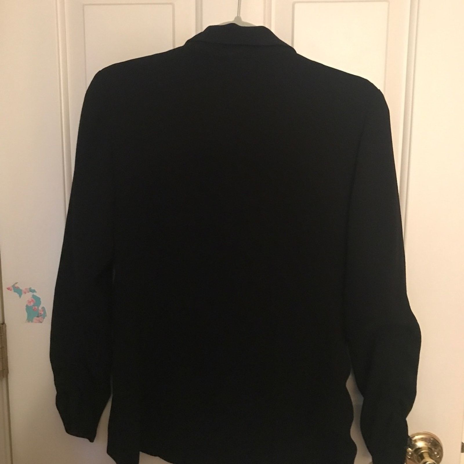 Maje Maje black blazer with scrunched sleeves S Size S / US 4 / IT 40 - 5 Thumbnail