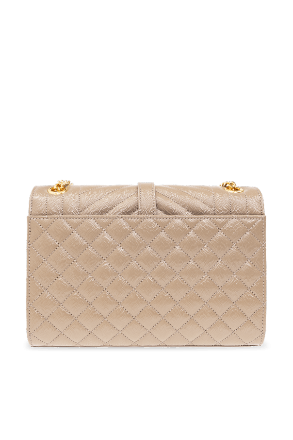 Saint Laurent Paris o1s1wg110425 600185 Size: OS / Envelope Medium Bag in Beige Size ONE SIZE - 3 Thumbnail