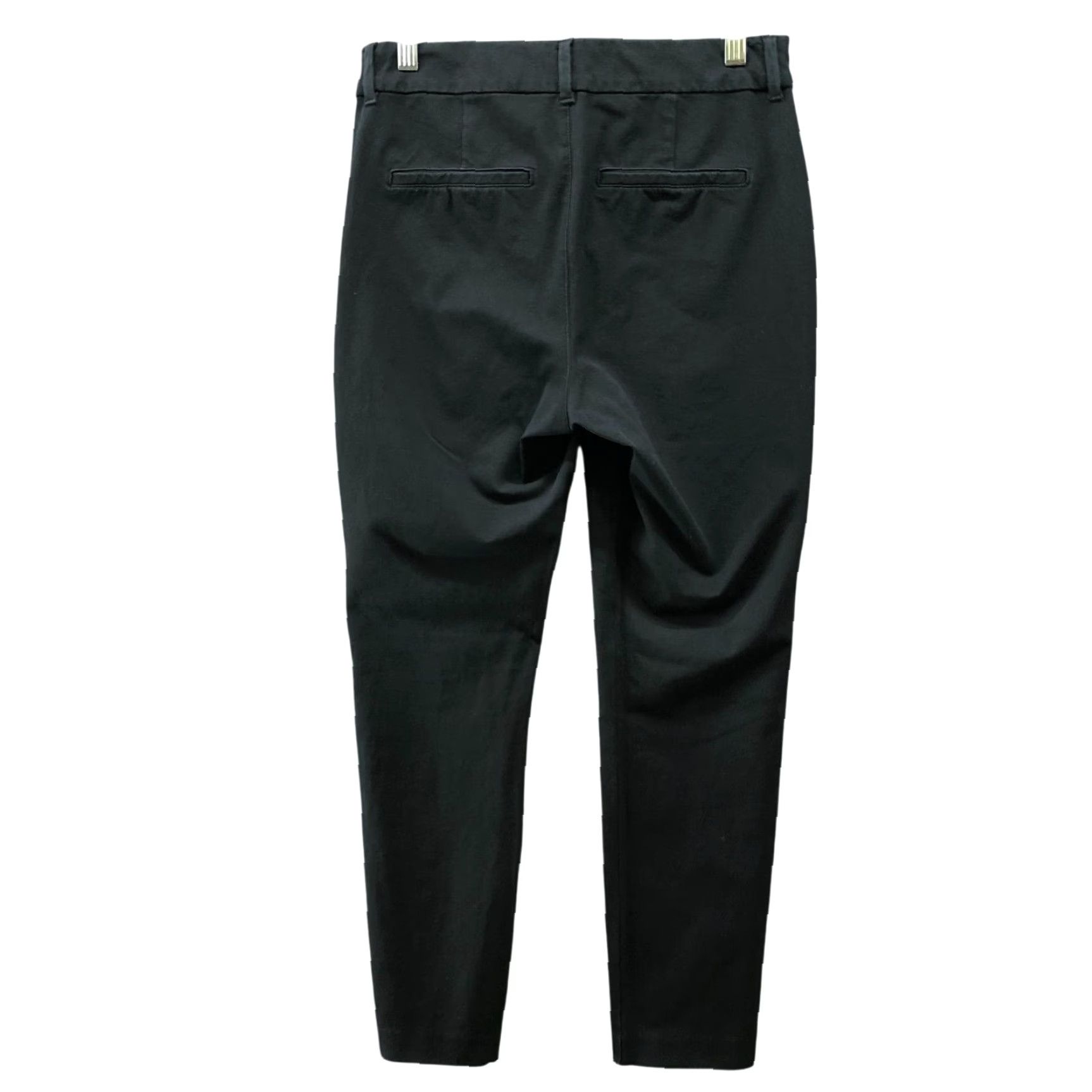 Old Navy VINTAGE? No, Old Navy Pixie High Rise Pants Womens 4 Black Dress Pants Trousers Skinny Size 27" / US 4 / IT 40 - 2 Thumbnail