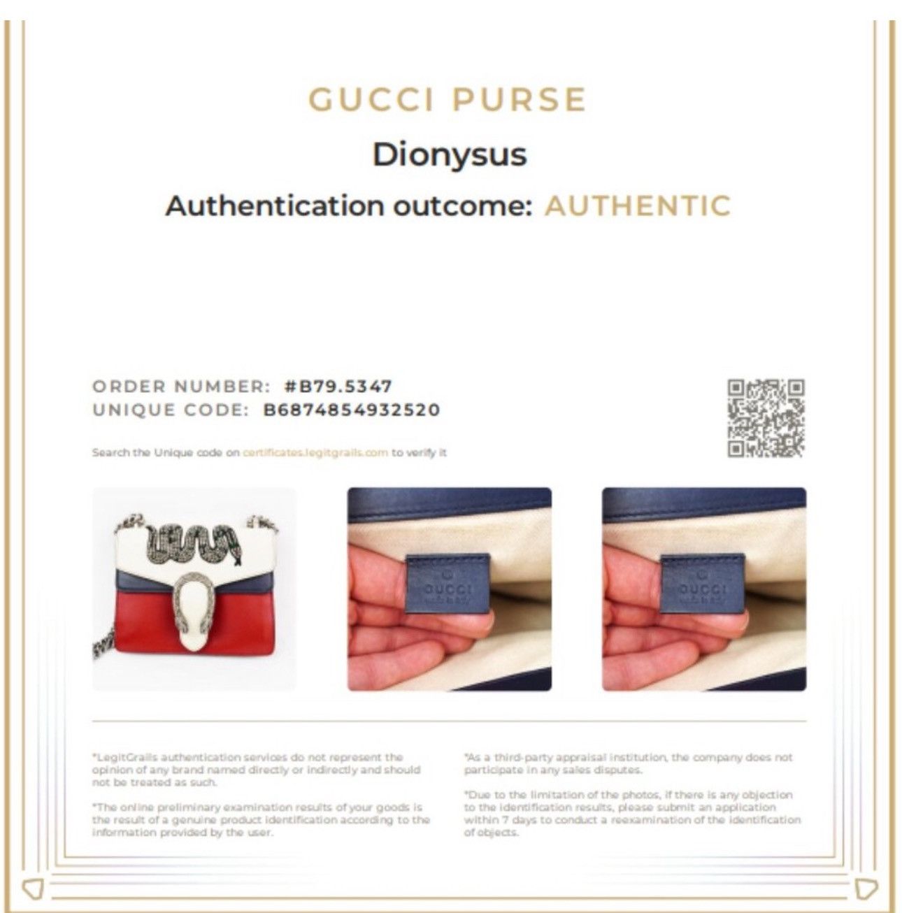 Gucci GUCCI Calfskin Crystal Snake Mini Dionysus Shoulder Bag Size ONE SIZE - 11 Thumbnail