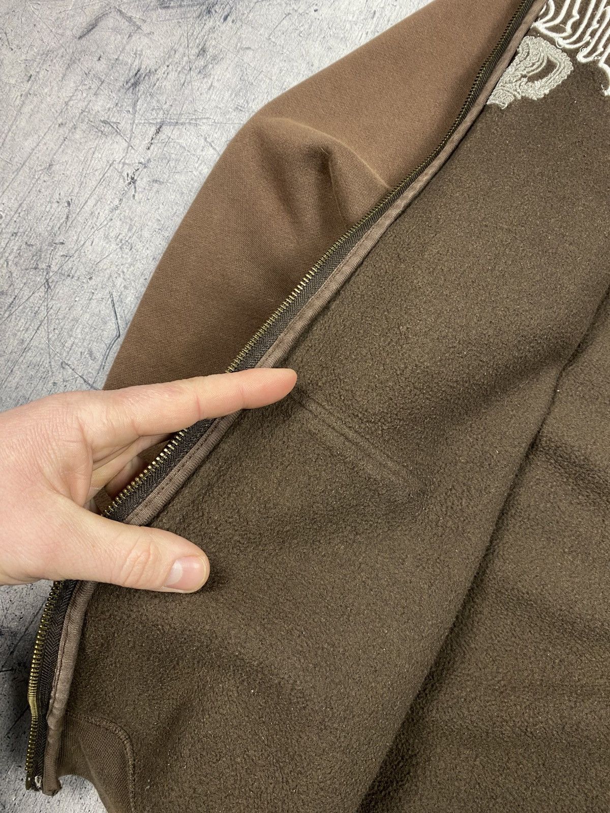 Billabong Billabong Faded Brown Y2K Surf Full Zip Hoodie Fleece Size US L / EU 52-54 / 3 - 18 Thumbnail