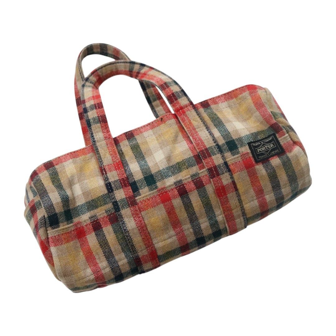 Porter PORTER × ESSENTIAL DESIGN Check Tote Bag Size ONE SIZE - 1 Thumbnail