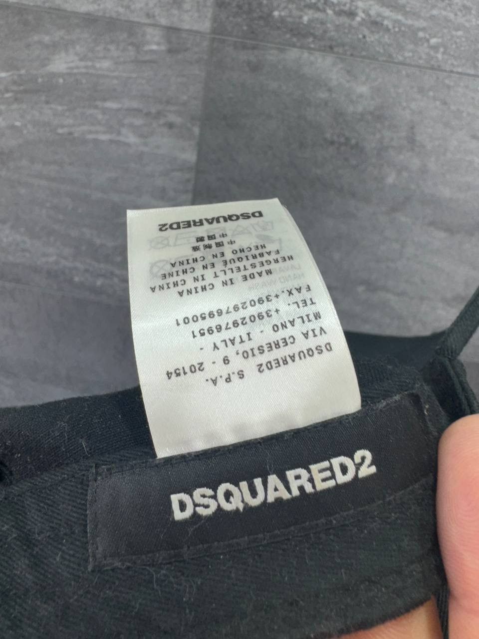 Dsquared2 Dsquared2 Twins Embroidered Patch Baseball Cap Size ONE SIZE - 6 Thumbnail