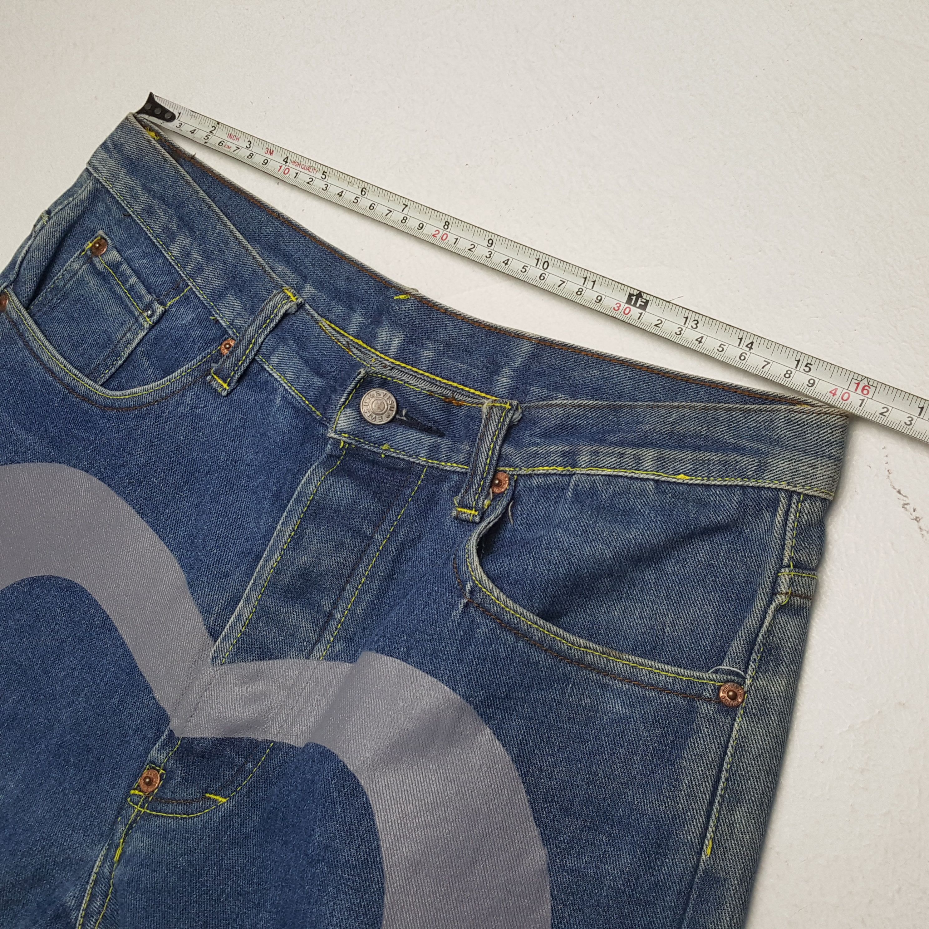 Japanese Brand EVISU x DORAEMON Japanese Brand Custom Daicock Jeans Size US 32 / EU 48 - 7 Thumbnail