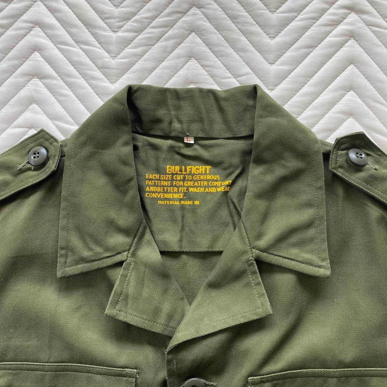 Japanese Brand HBT Military Rider Jacket By Bullfight Size US M / EU 48-50 / 2 - 7 Thumbnail