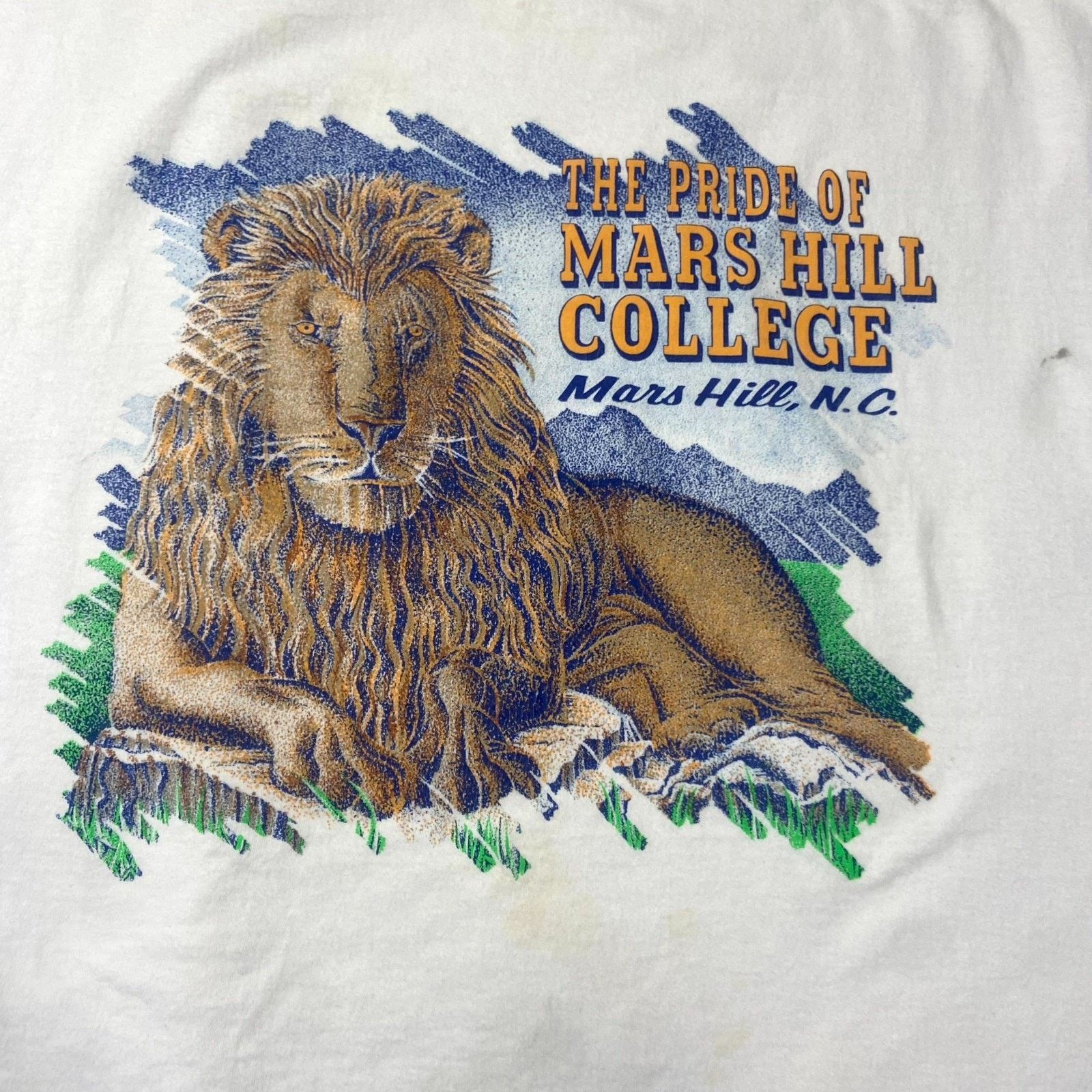 Soffe Vintage Soffe T 90s Sz XL Nature The Pride Of Mars Hill Size US XL / EU 56 / 4 - 3 Thumbnail