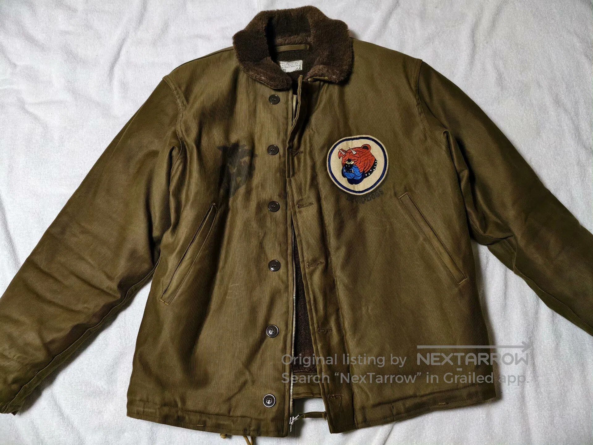 Freewheelers Freewheelers Hellhound N1 Jacket Size 44. Size US S / EU 44-46 / 1 - 1 Thumbnail