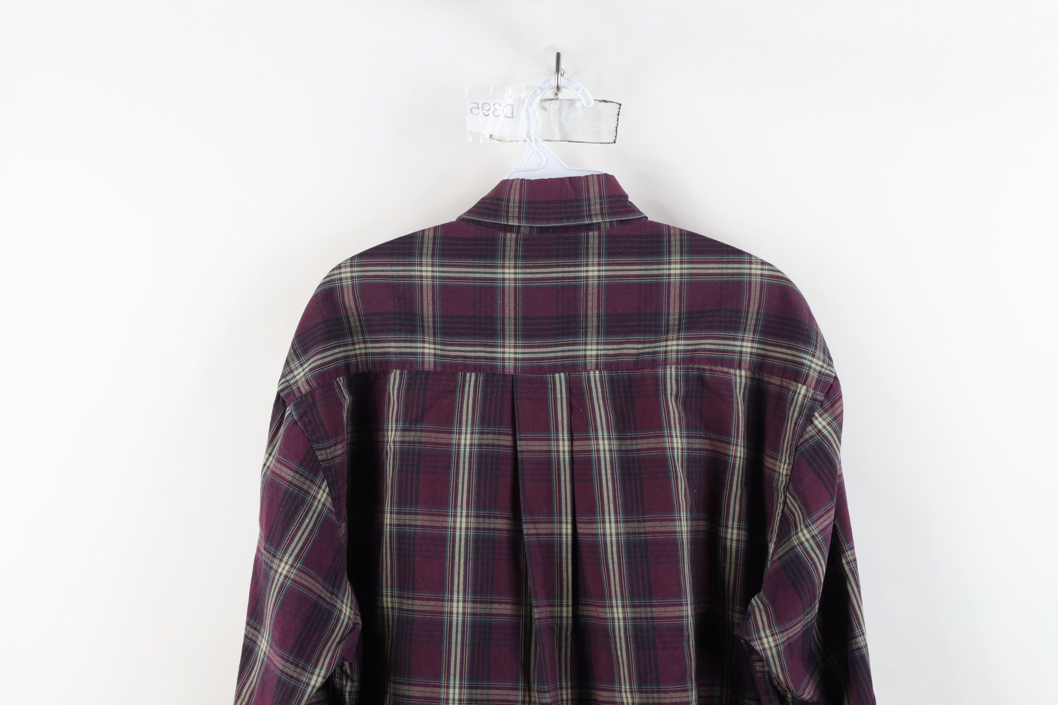 Eddie Bauer × Vintage Vintage 90s Eddie Bauer Poplin Collared Button Down Shirt Size US L / EU 52-54 / 3 - 9 Thumbnail