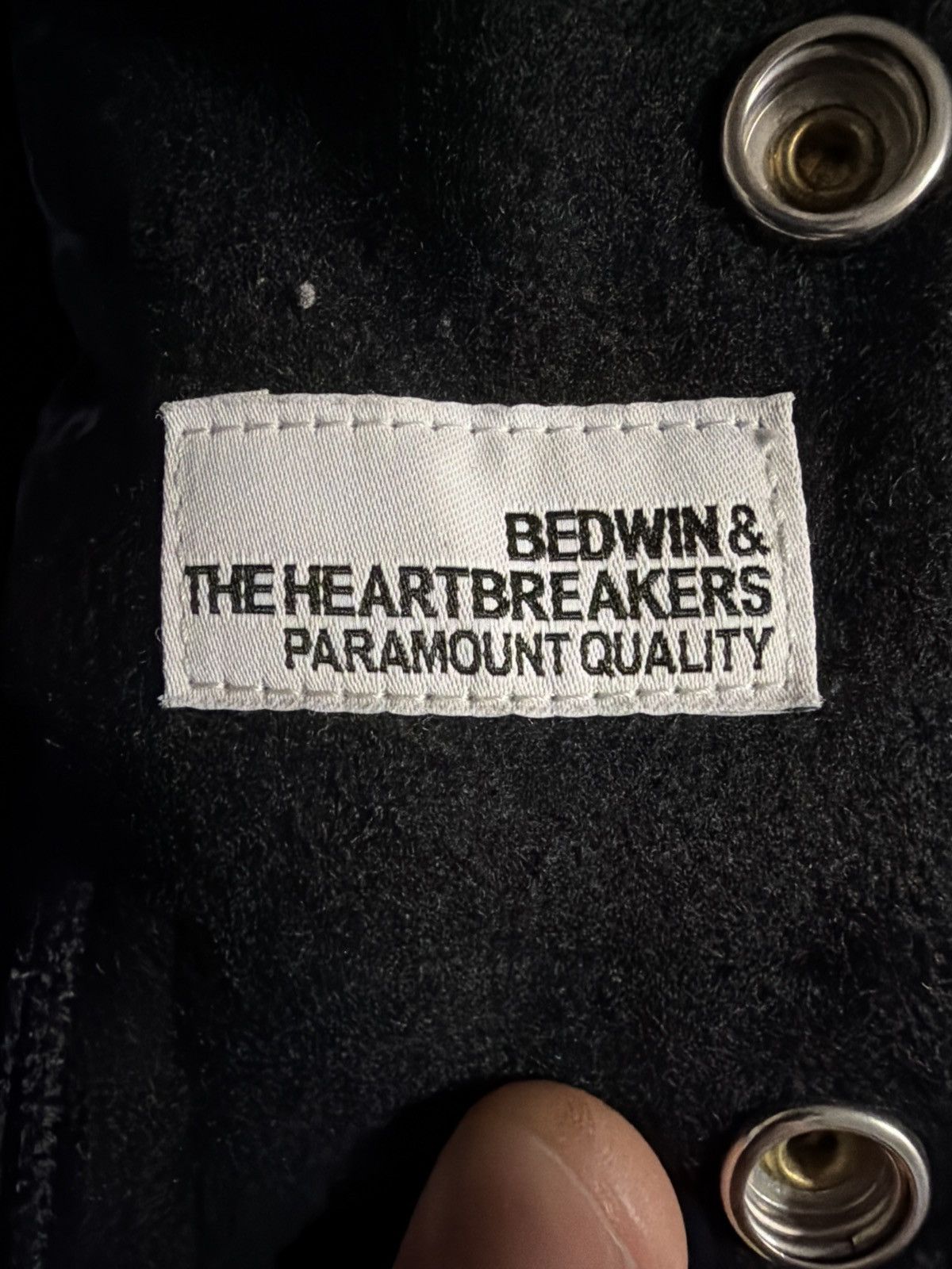 Stussy Vintage Stussy Bedwin theheartbreaker leather varsity jacket Size US S / EU 44-46 / 1 - 7 Thumbnail