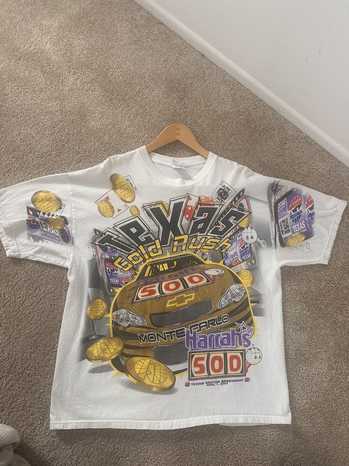 Vintage Vintage Nascar Tee Size US XL / EU 56 / 4 - 1 Thumbnail
