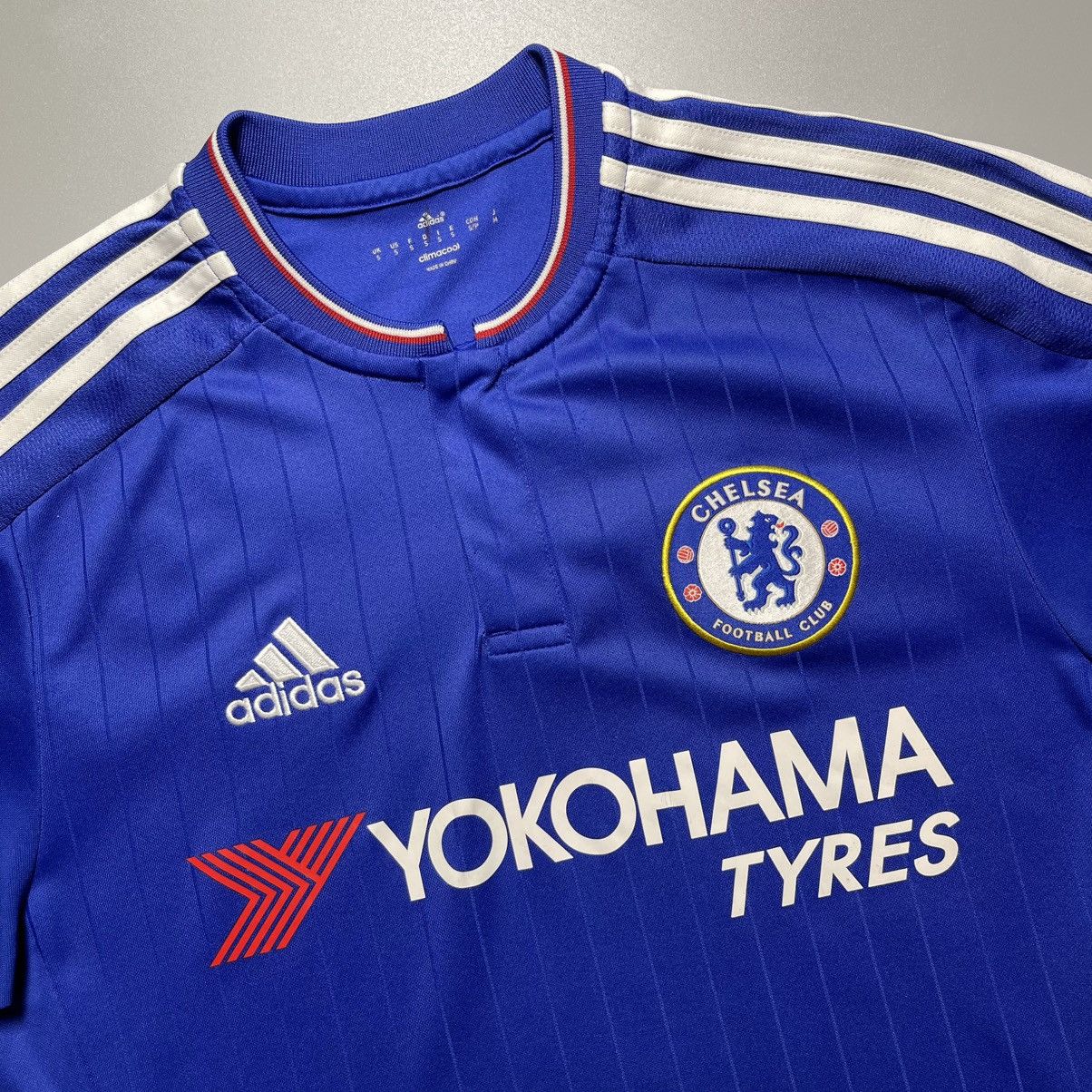 Adidas × Vintage CHELSEA ADIDAS 2015/2016 FOOTBALL HOME JERSEY #10 HAZARD Size US S / EU 44-46 / 1 - 4 Thumbnail