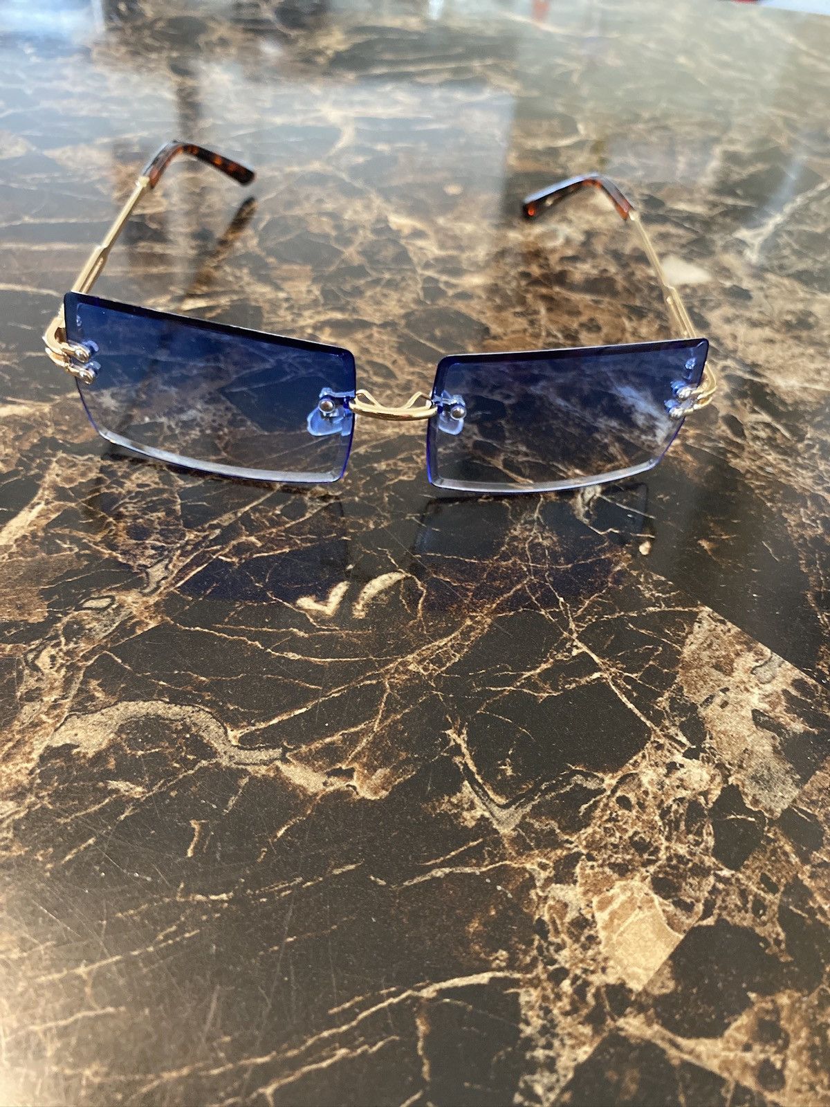 image of Jewelry Sun Glasses in Blue, Men's
