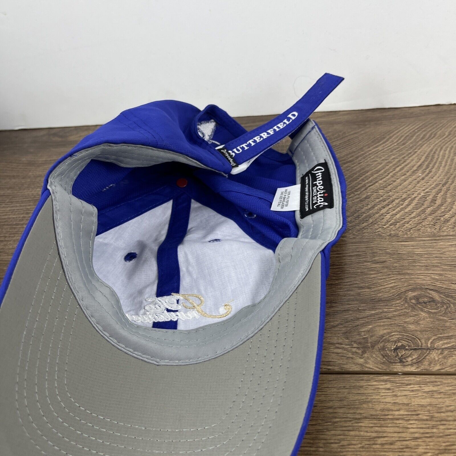 Other Butterfield Hat The Invitational Hat Blue Hat Adjustable Adu Size ONE SIZE - 14 Thumbnail