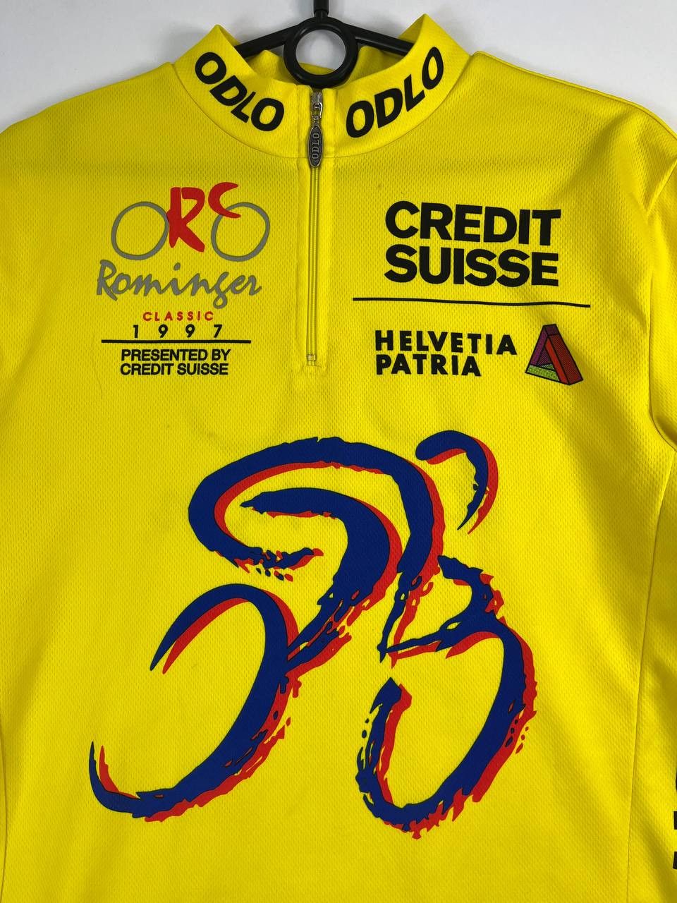 Other Vintage Odlo Cycling Jersey Credit Suisse Helvetia Patria L Size US L / EU 52-54 / 3 - 2 Thumbnail