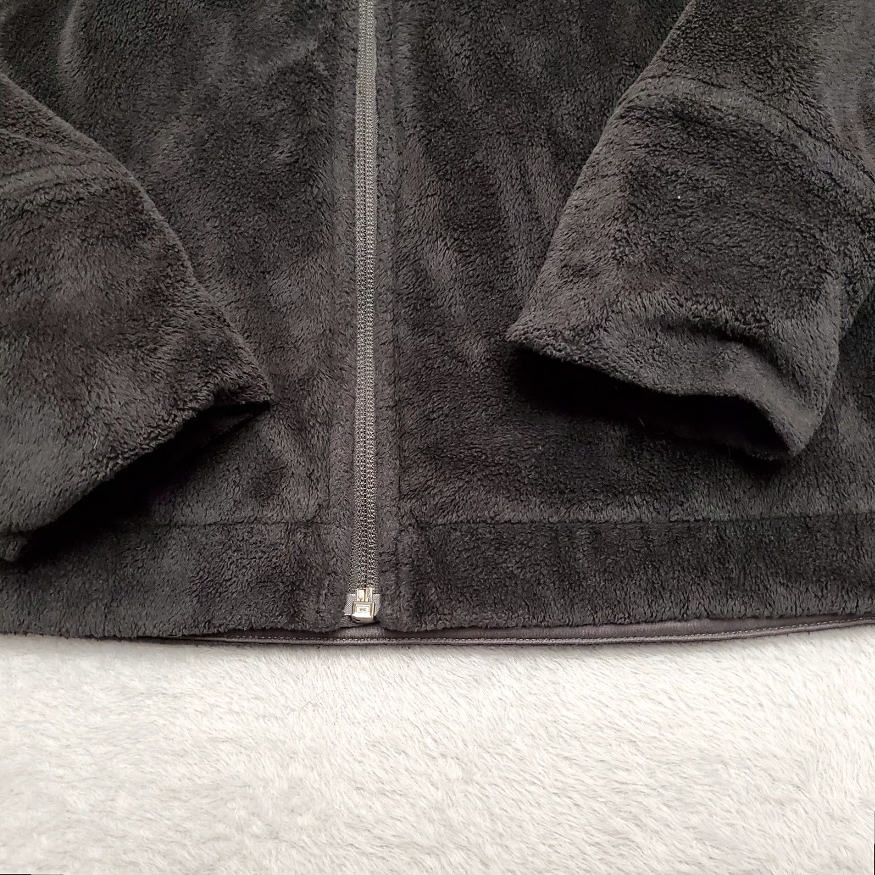 Vintage REI Fleece Jacket Womens Large Black Full Zip Outdoor Casual Jacket Size L Men Blue All Seasons Pockets Zip 100% Polyester Nature Outdoor Size L / US 10 / IT 46 - 5 Thumbnail
