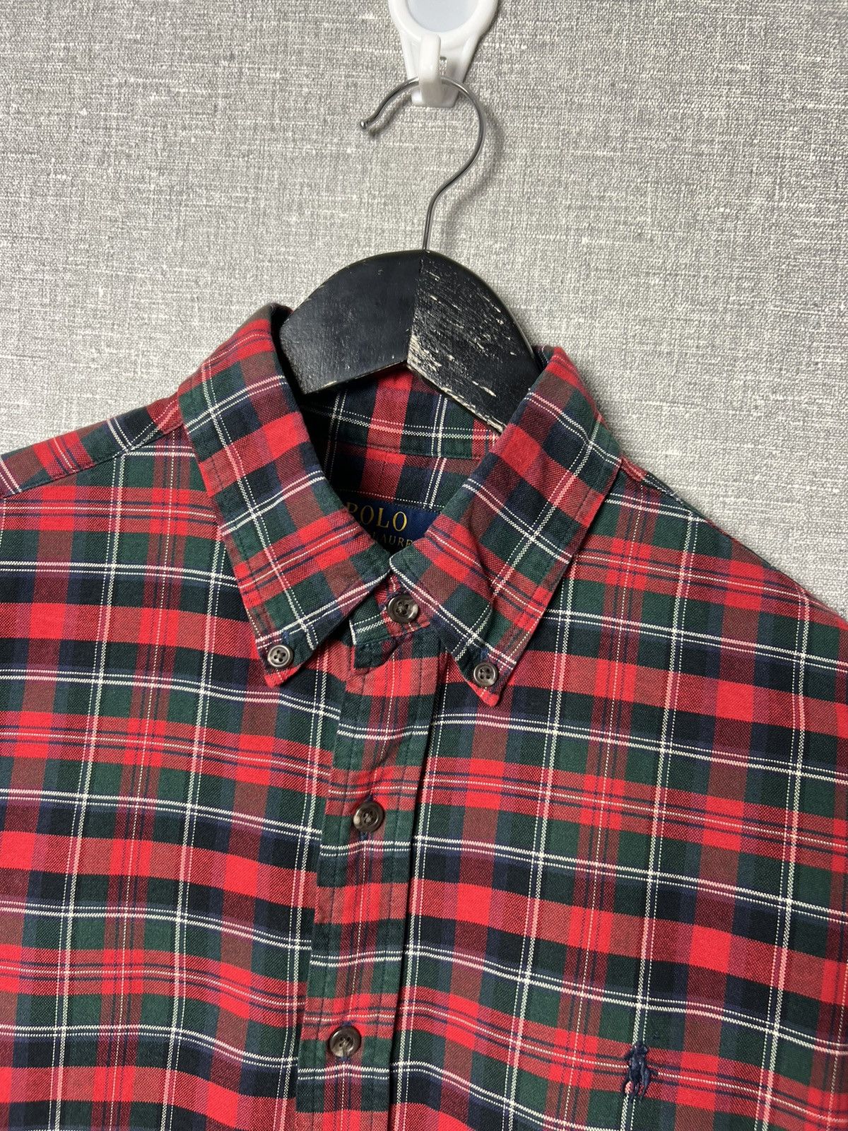 Polo Ralph Lauren Polo Ralph Lauren American Plaid Long Sleeve Shirt Size US M / EU 48-50 / 2 - 9 Thumbnail