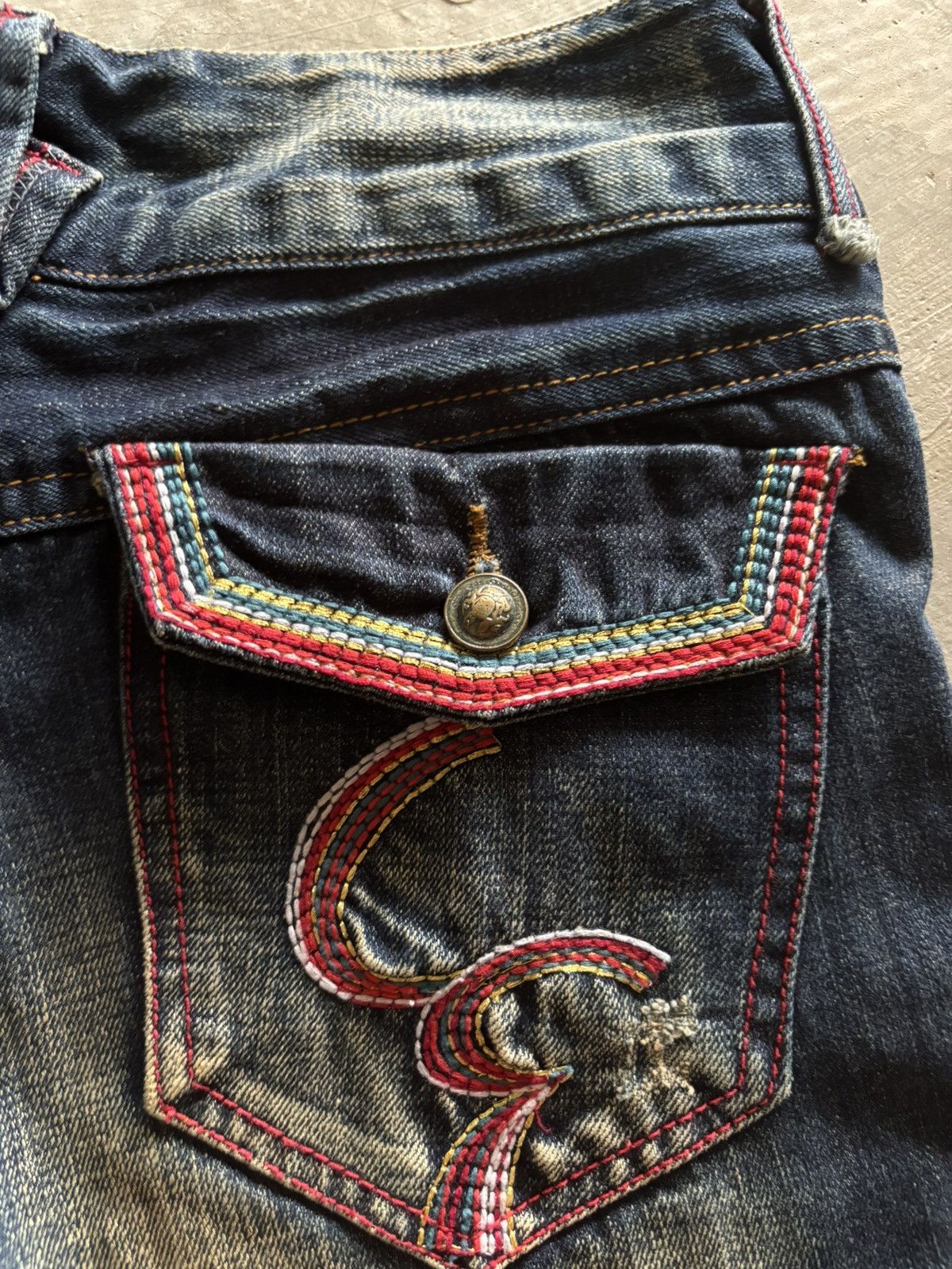 If Six Was Nine flare classical elf japanese mud wash mudmax style rusty Size 30" / US 8 / IT 44 - 15 Thumbnail