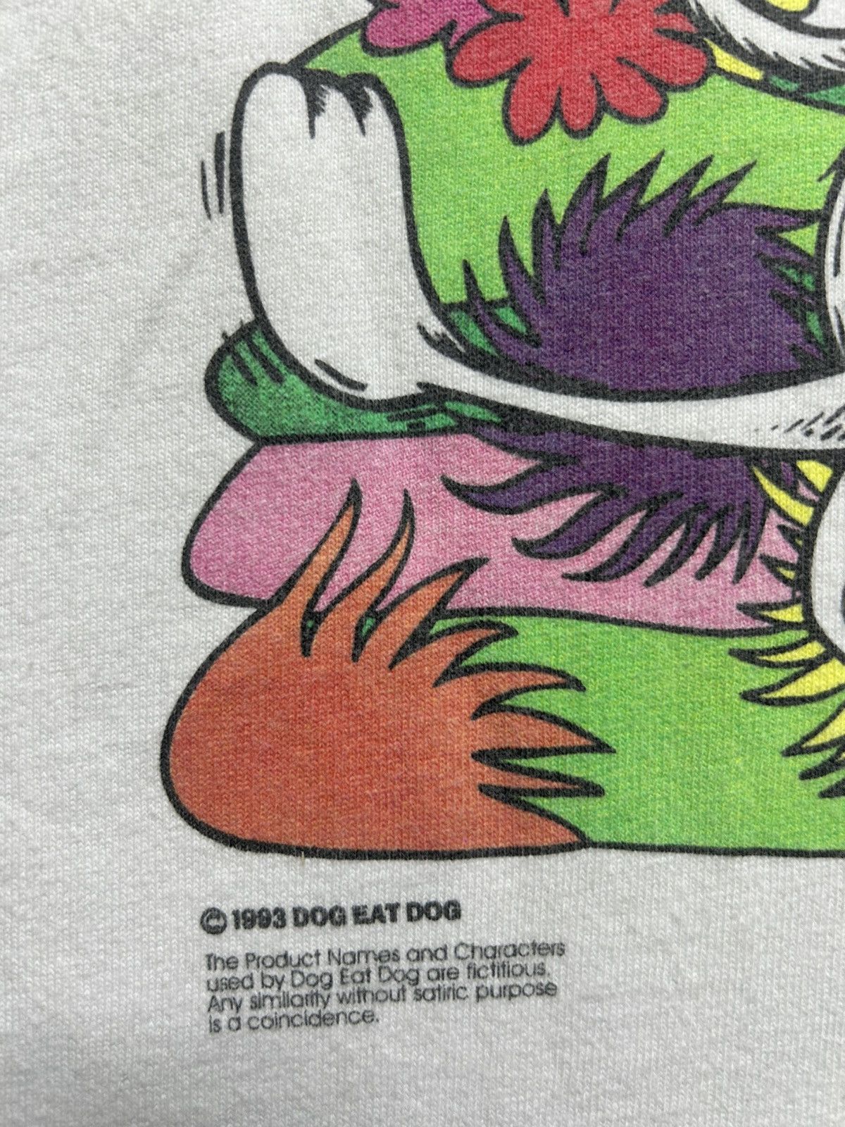 Vintage Vintage 90s Zoom a Shroom Dr Juice Parody Drug Tee Dog 1993 Size US XL / EU 56 / 4 - 5 Thumbnail