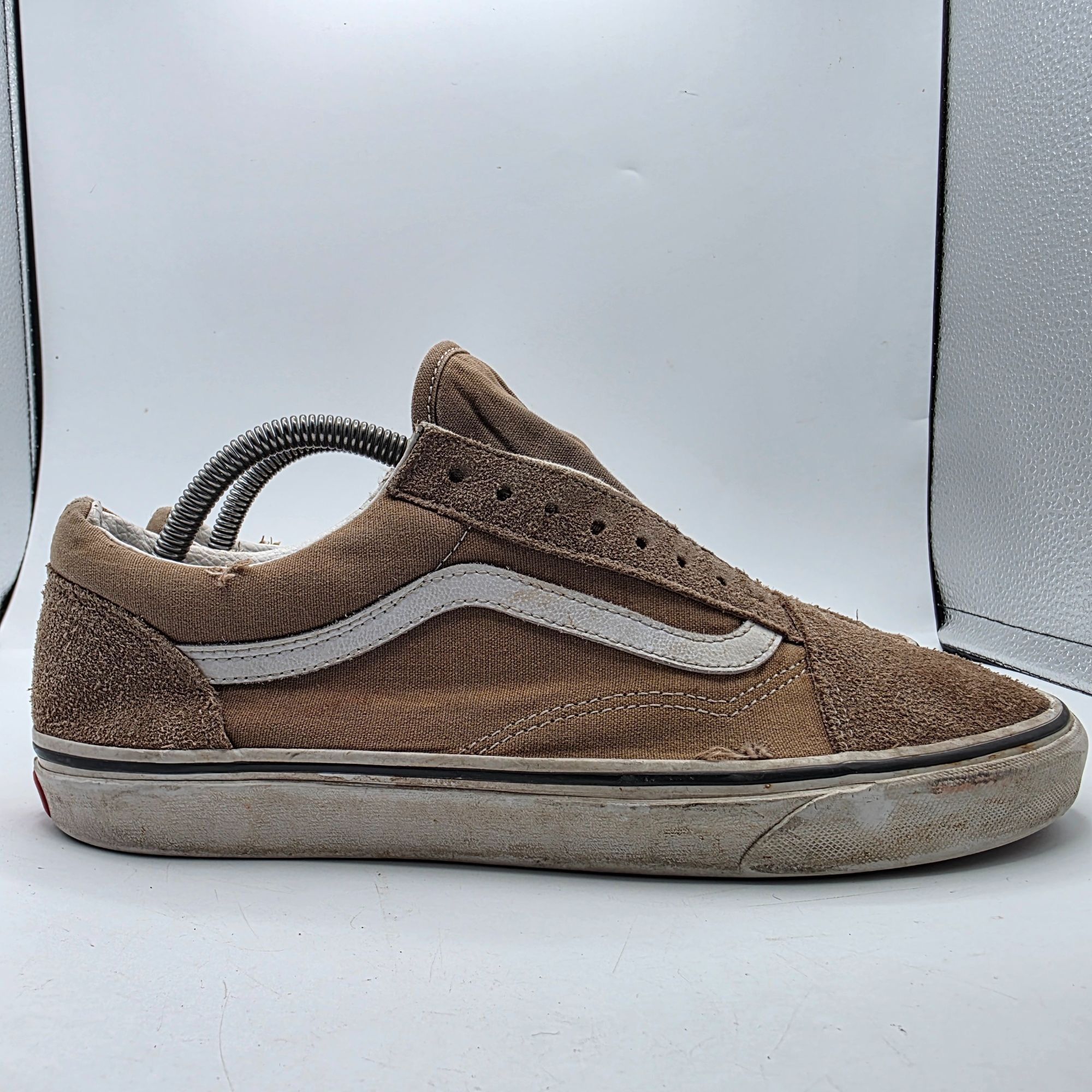 Vans Vans Old Skool Mens Size 9.5 Brown Skate Shoes Casual Walkin Size US 9.5 / EU 42-43 - 11 Thumbnail