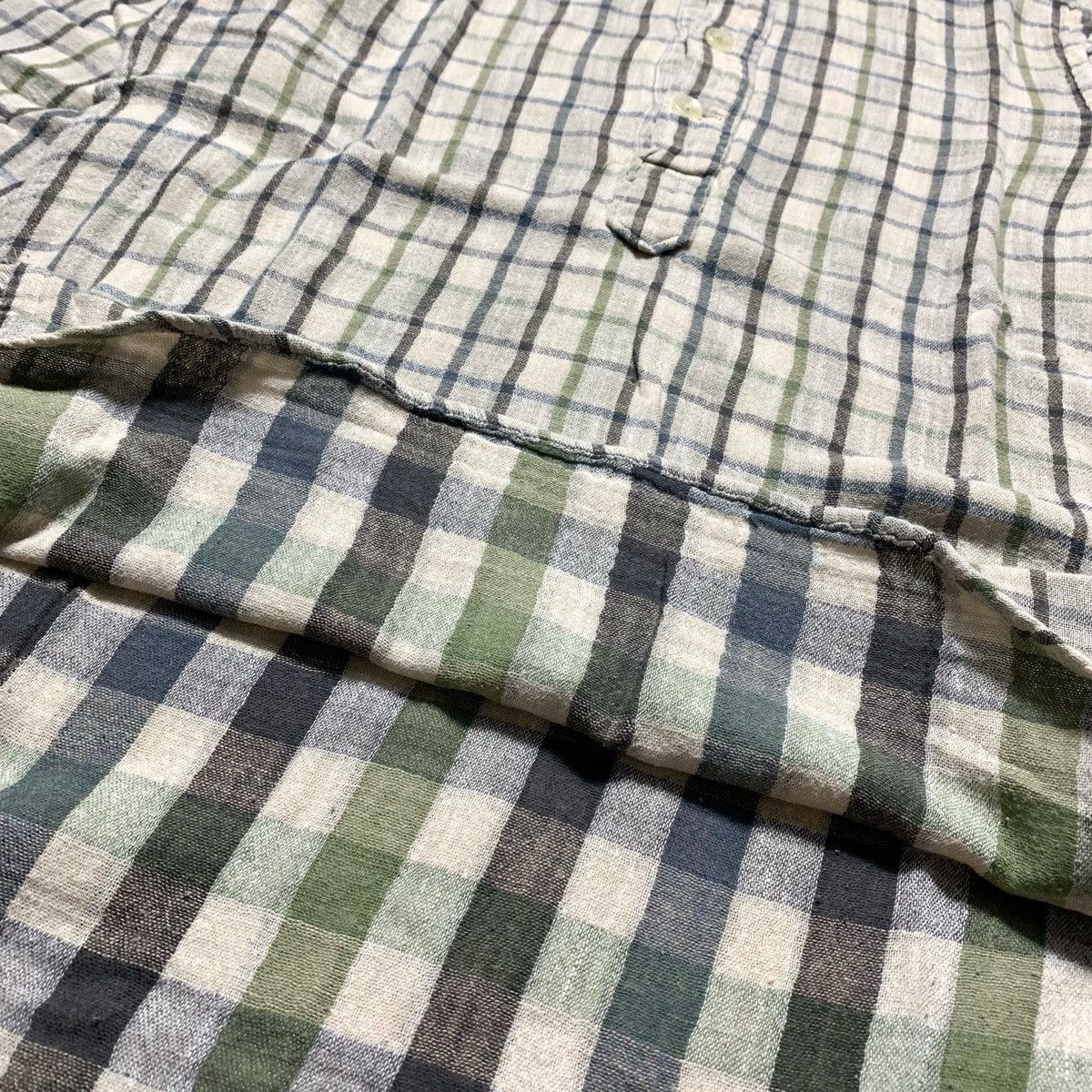 Japanese Brand 45rpm Half Button Shirt Japanese Brand Size US S / EU 44-46 / 1 - 4 Thumbnail