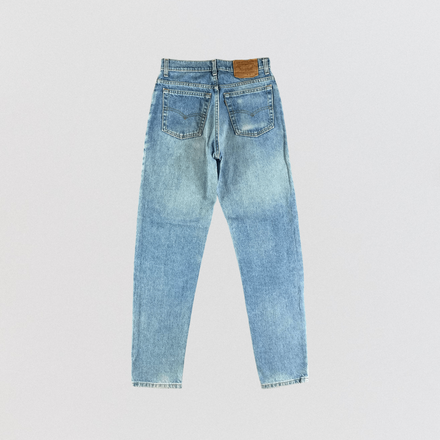 Levi's × Vintage 90s Vintage Blue Wash Levis 610 Jeans-JM3330 Size 29" - 2 Thumbnail