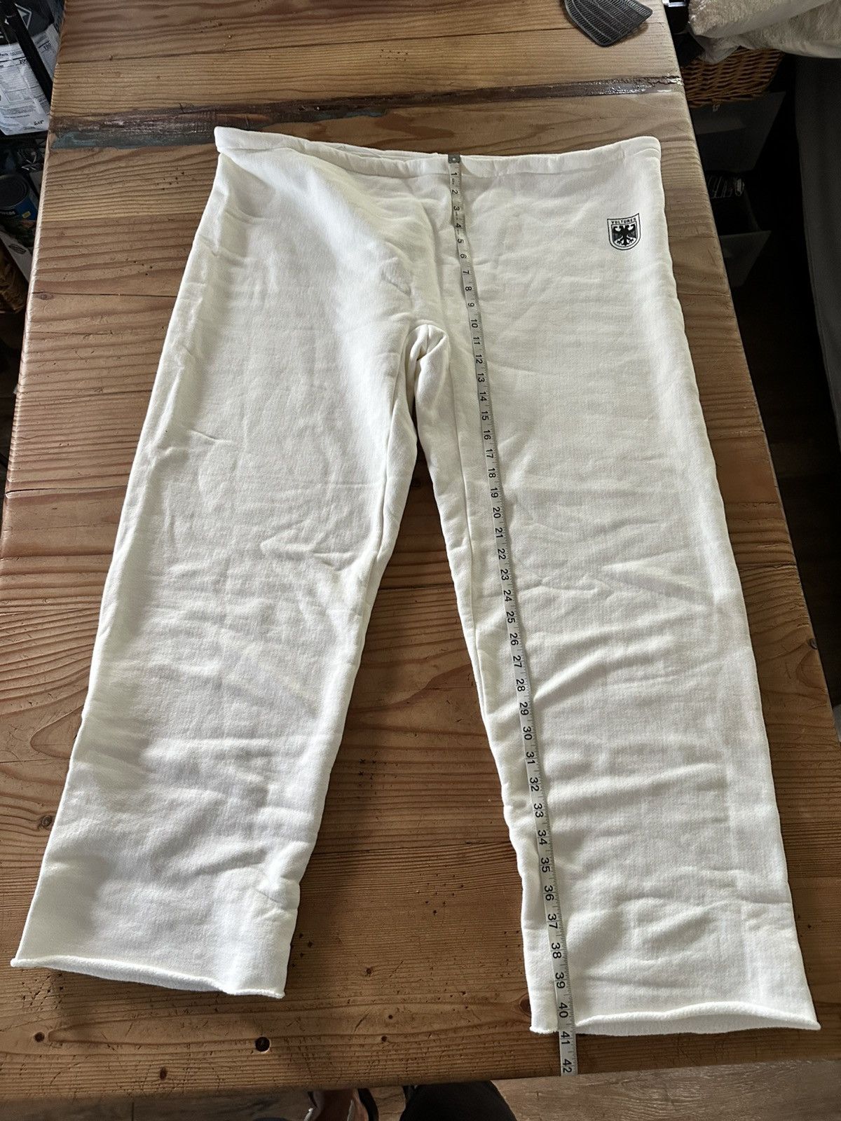 Kanye West × Yeezy Vultures white sweatpants merch 2024 Size US 34 / EU 50 - 1 Thumbnail