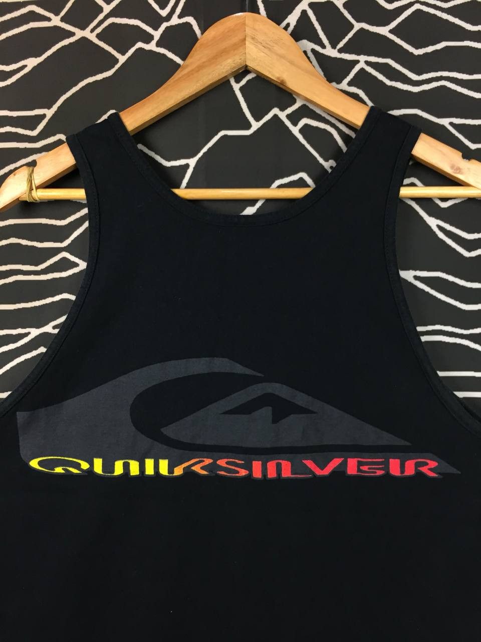 Quiksilver Vtg 90s Quiksilver Internationale Made in USA Tank Top Size US L / EU 52-54 / 3 - 3 Thumbnail