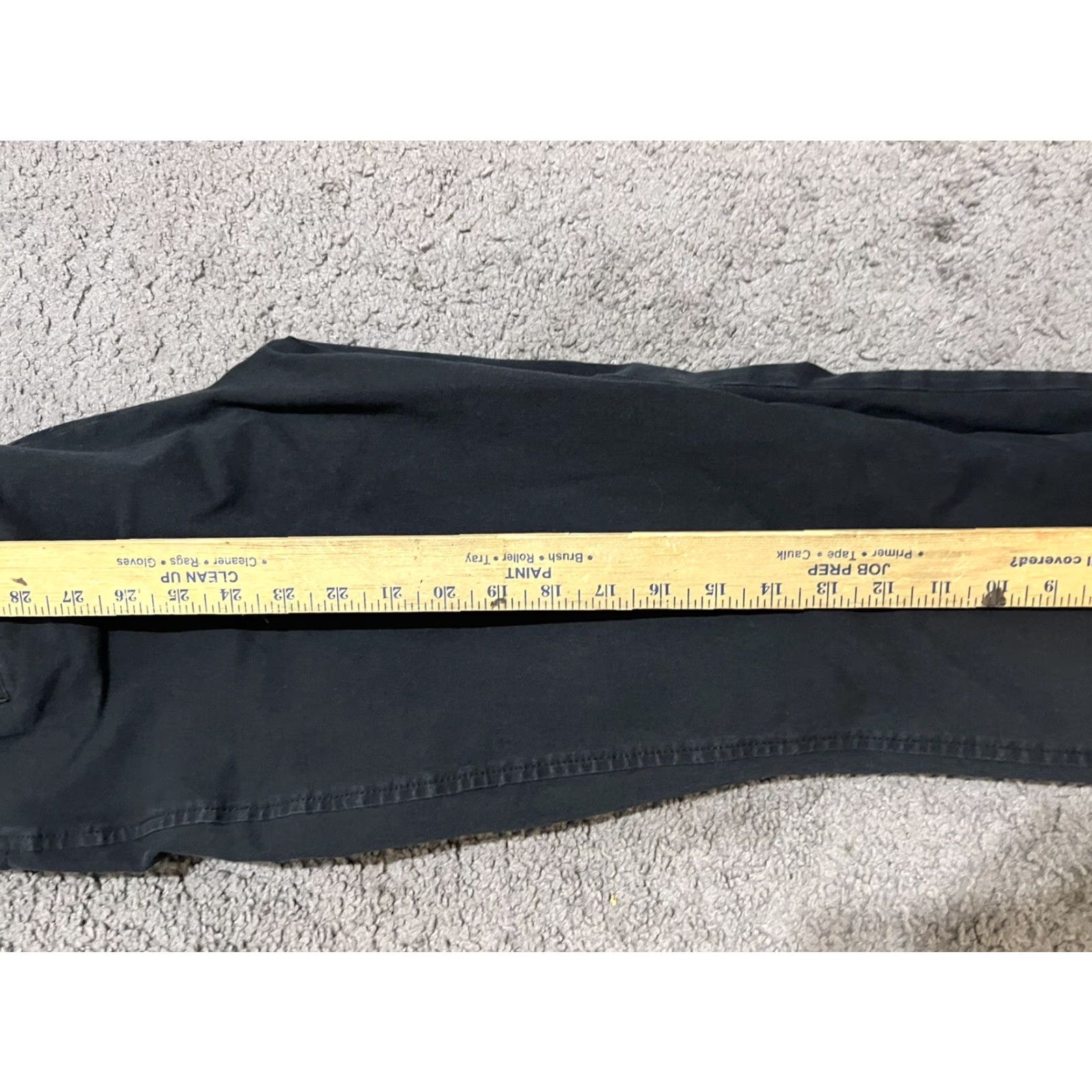 Talbots Talbots Petites Solid Ankle Pants Size 8P Black Cotton Blend Womens Size 30" / US 8 / IT 44 - 6 Thumbnail