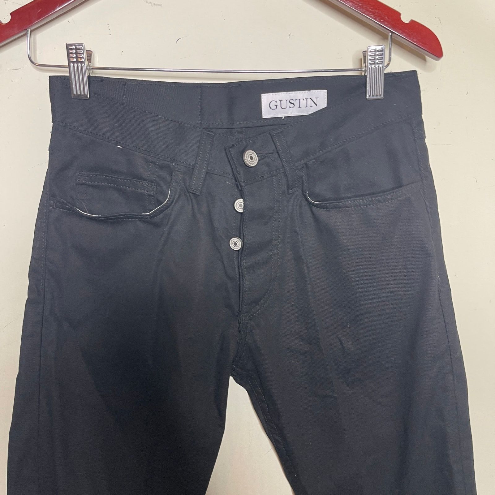 Gustin Gustin #435 CLASSIC TWILL 5 POCKET - BLACK Size US 30 / EU 46 - 3 Thumbnail
