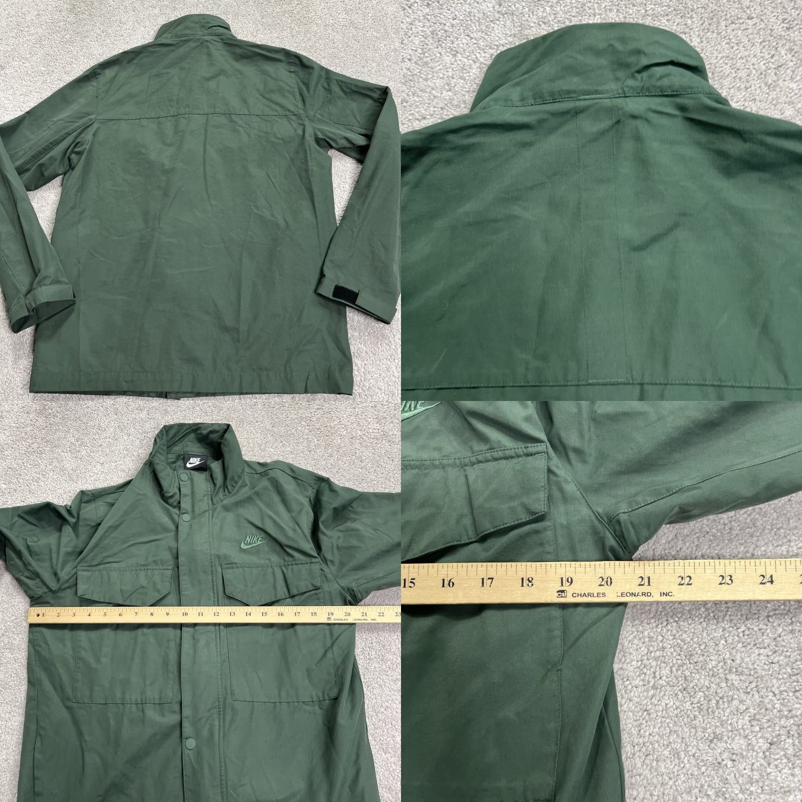 Nike Nike M-65 Military Field Jacket M65 Mens Medium Galactic Jade Green CZ9922-338 Size US M / EU 48-50 / 2 - 8 Thumbnail