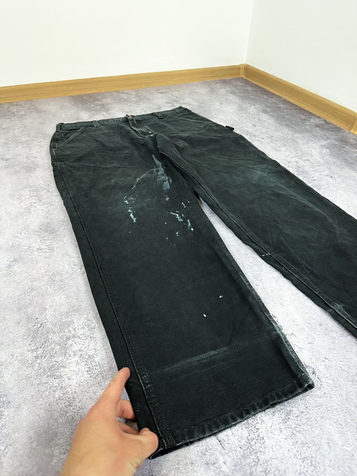 Carhartt Vintage Carhartt Faded Carpenter USA Baggy Opium Work Pants Size US 36 / EU 52 - 9 Thumbnail