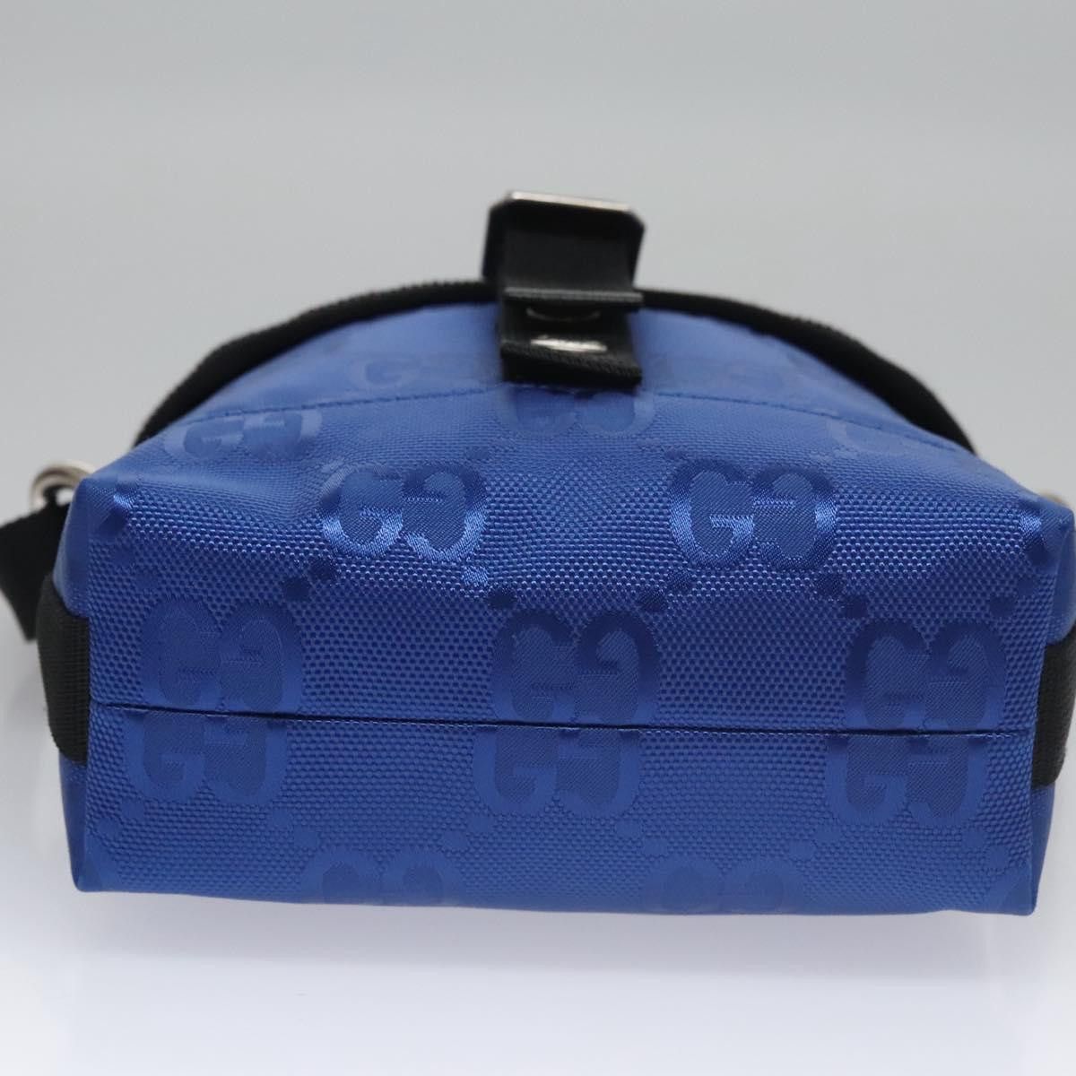 Gucci GUCCI GG Canvas Shoulder Bag Blue Size ONE SIZE - 5 Thumbnail