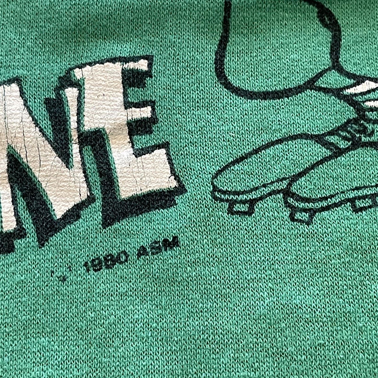 Vintage Vtg Big Mean Green Machine Shirt Mens Large Cartoon Football Size US L / EU 52-54 / 3 - 7 Thumbnail