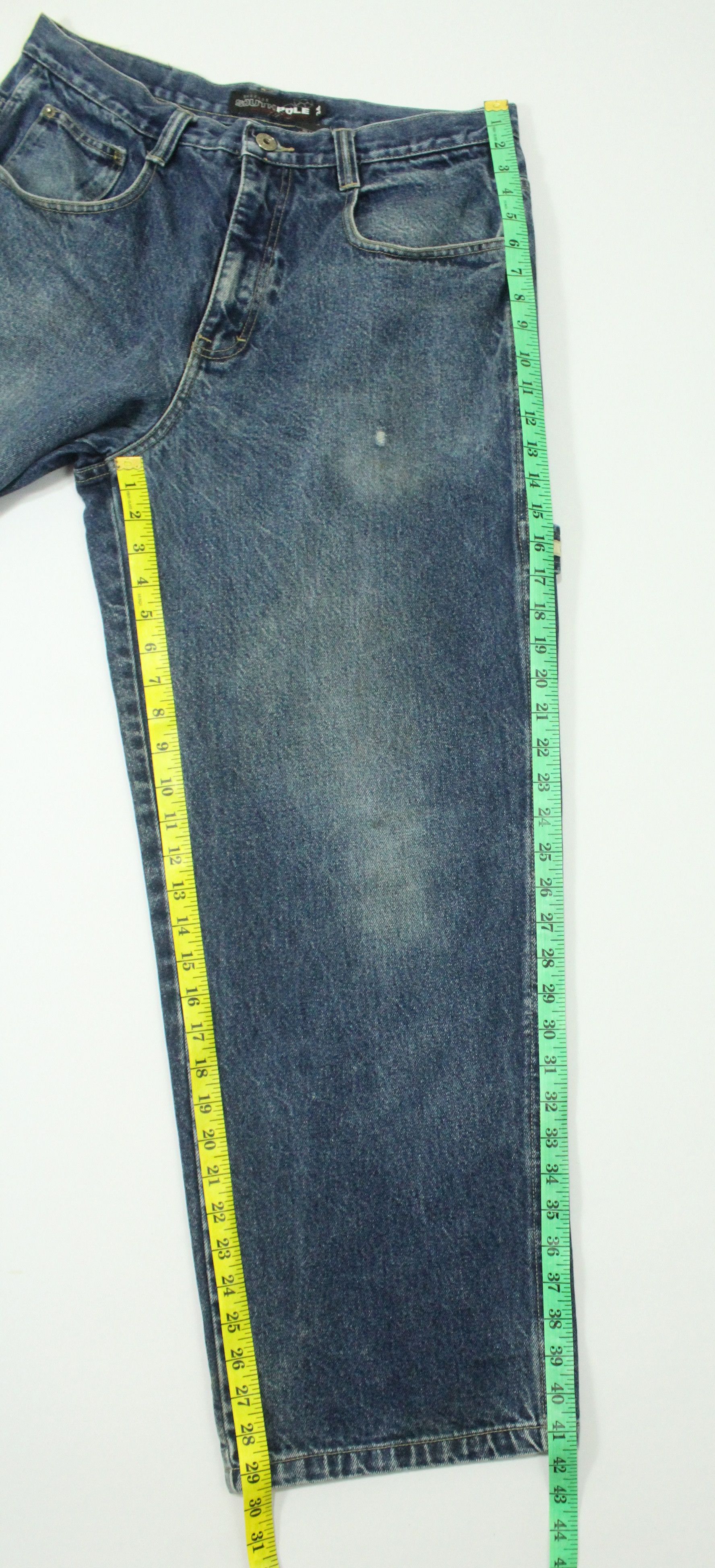 Southpole SOUTHPOLE Denim Vintage Embroidered Logo JNCO Carhartt Size US 34 / EU 50 - 23 Thumbnail