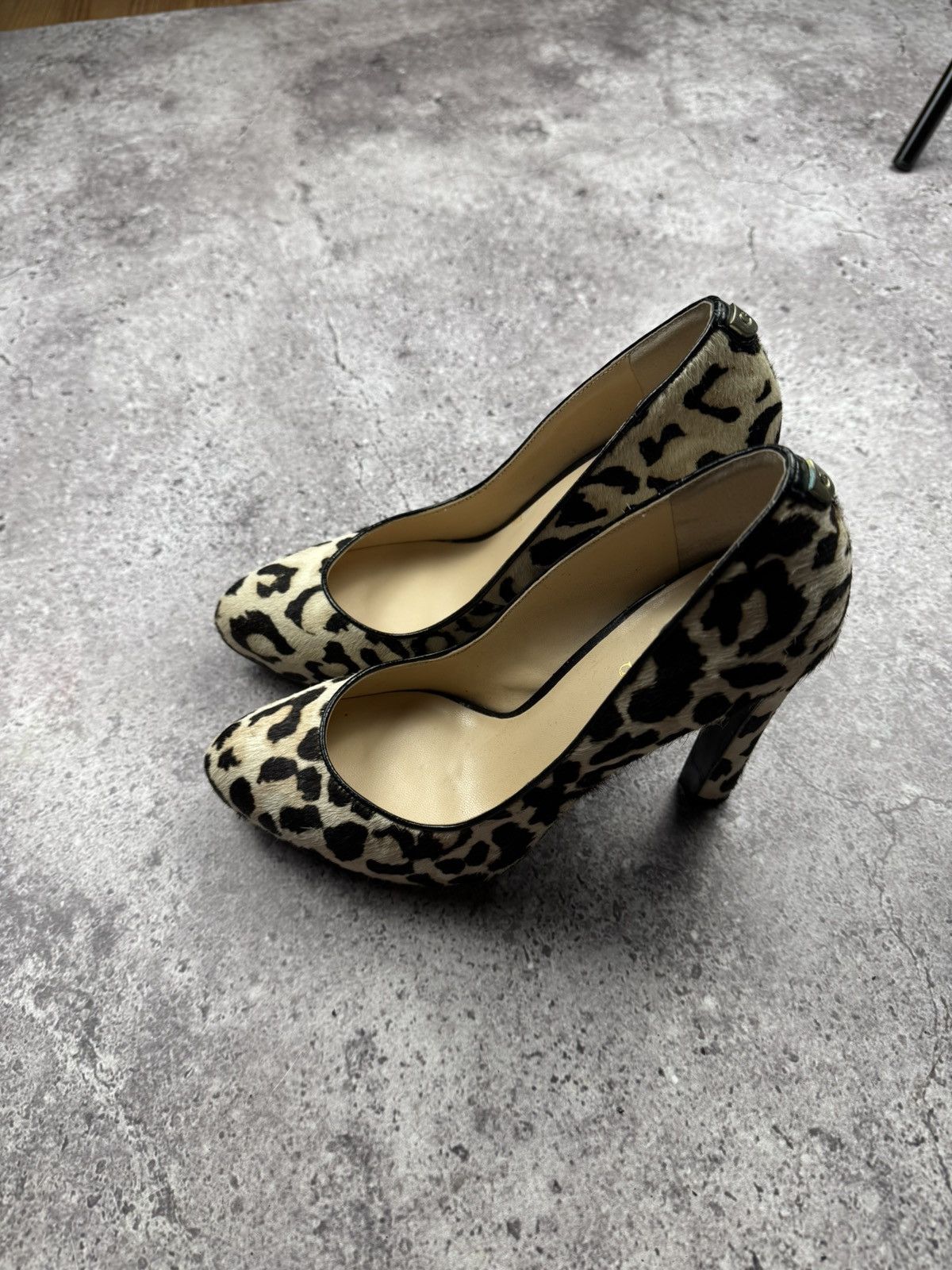 Guess Avant Garde Japanesse Leopard Printed Hells Y2K Boots 00’s Size US 7 / IT 37 - 7 Thumbnail
