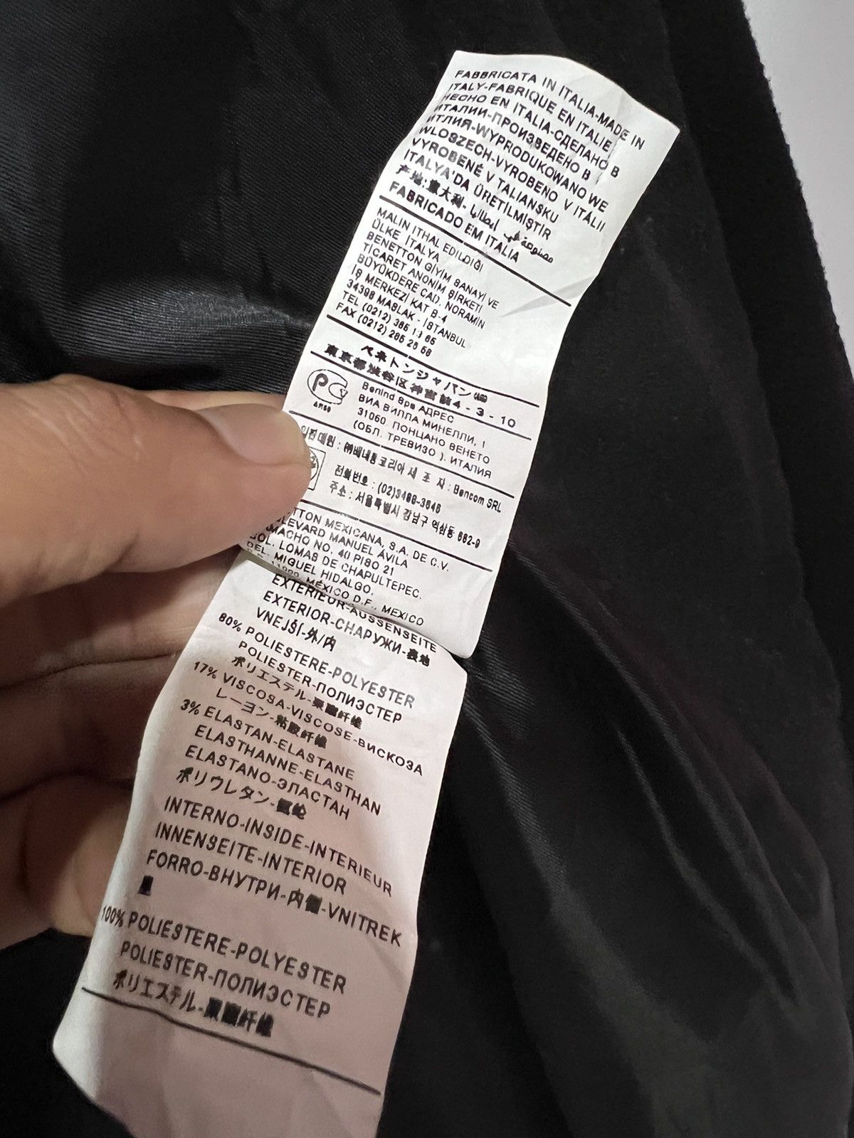 Grailed Style Benetton by UCB italian wool long jacket Size XS / US 0-2 / IT 36-38 - 8 Thumbnail