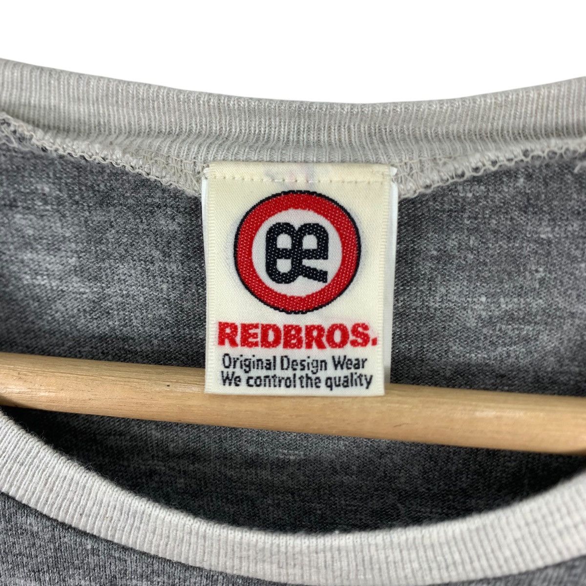 Japanese Brand × Vintage Vintage REDBROS Peace Three Quarter Rayon Tee Shirt Size US M / EU 48-50 / 2 - 4 Thumbnail