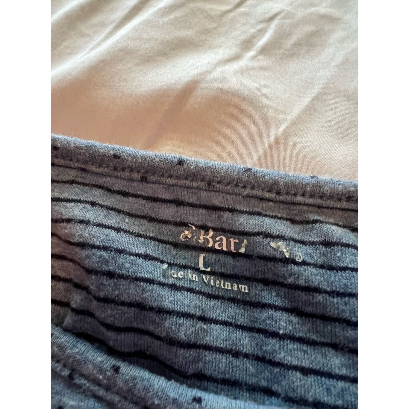 Croft & Barrow Croft & Barrow Blue Polkadot Long Sleeve Top Woman’s Size La Size L / US 10 / IT 46 - 5 Thumbnail