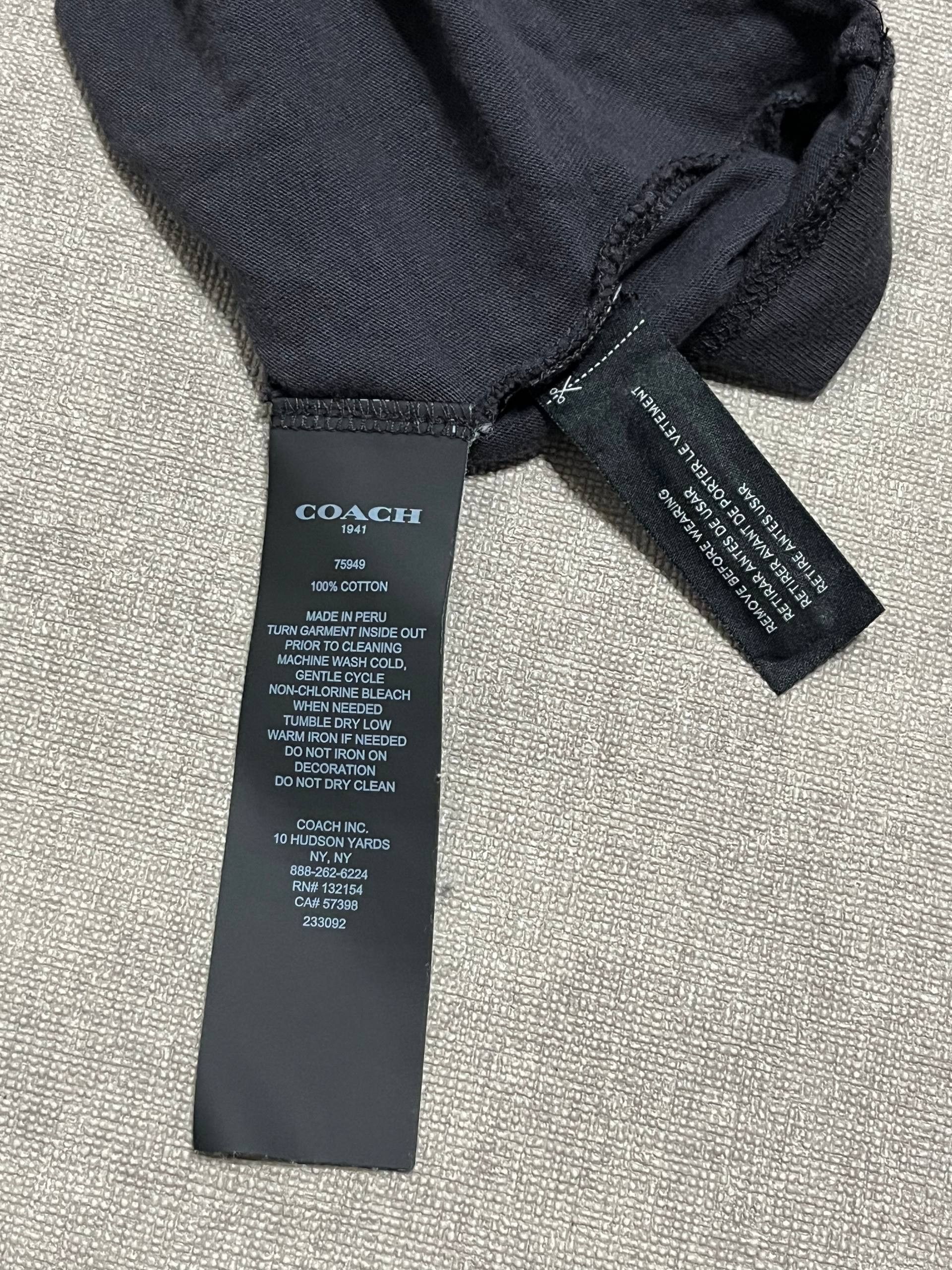 Coach Rare Coach x STG Sui Jianguo Rex Women`s T Shirt Logo Sz S Size S / US 4 / IT 40 - 11 Thumbnail