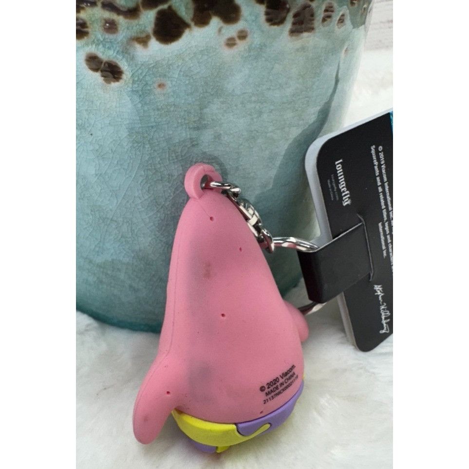 Nickelodeon Loungefly SpongeBob SquarePants PATRICK Keychain Size ONE SIZE - 3 Thumbnail