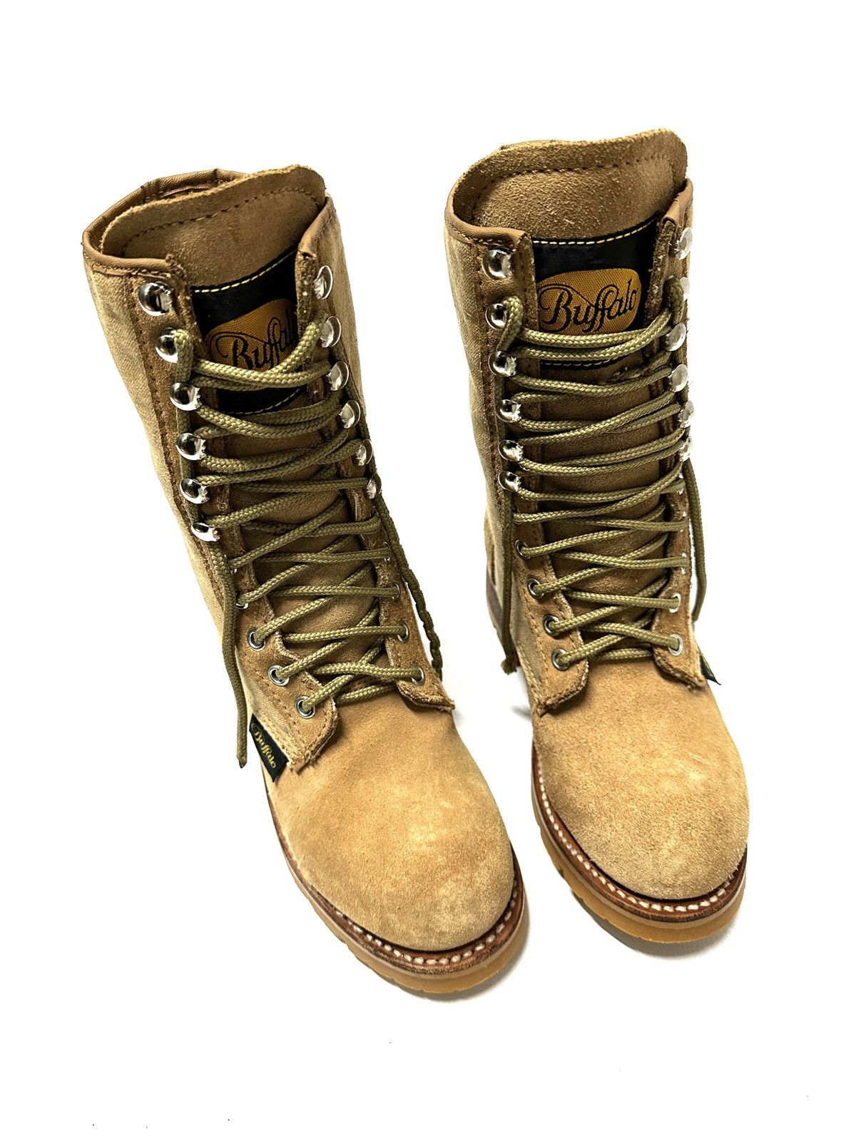 Buffalo London Buffalo Vintage Ankle Heel Avantgarde Boots Laces Shoes Size US 6 / IT 36 - 4 Thumbnail