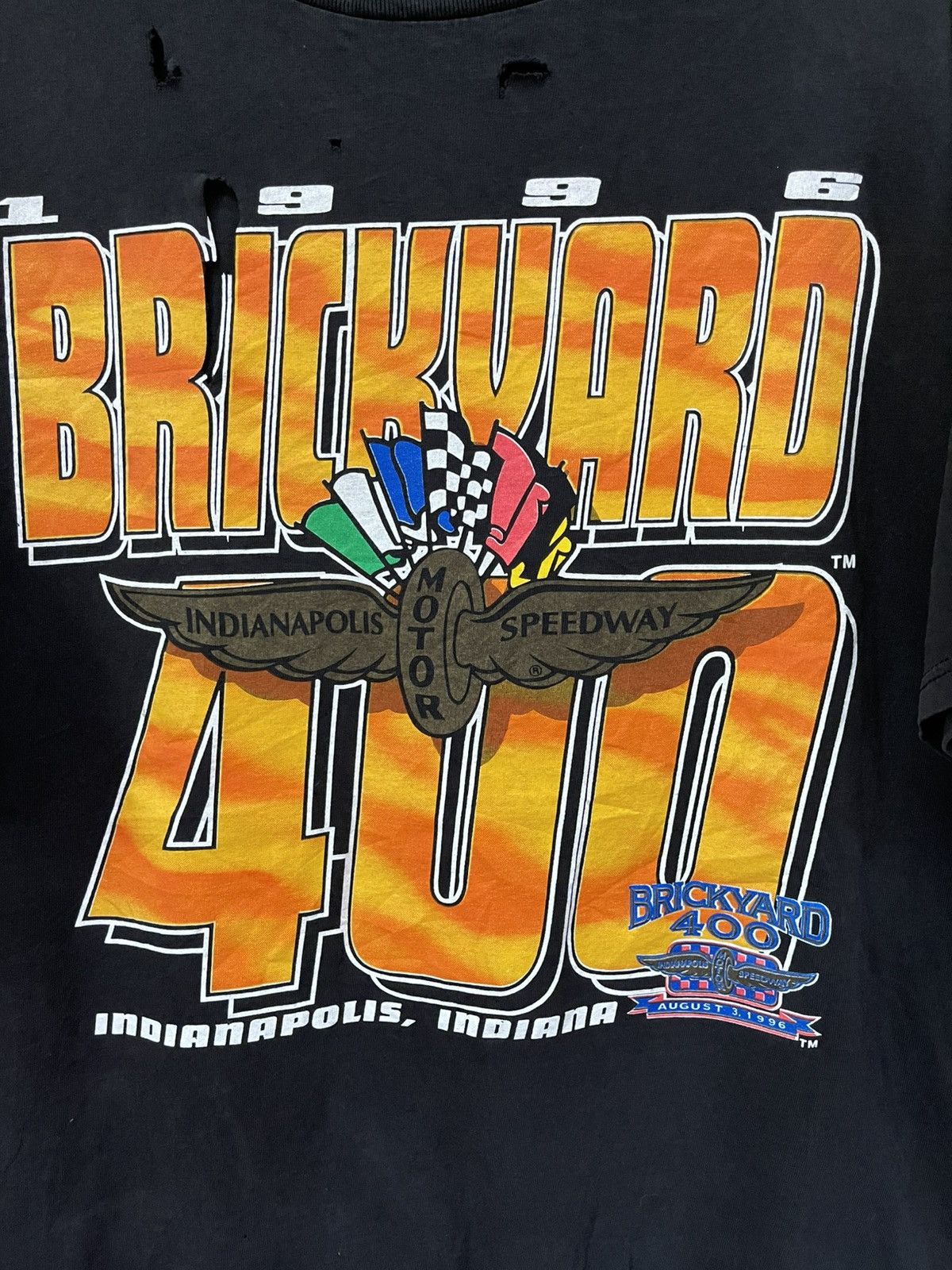 Vintage Vintage Distressed 90's Brickyard 400 Very Rare🔥🔥🔥 Size US XL / EU 56 / 4 - 2 Thumbnail