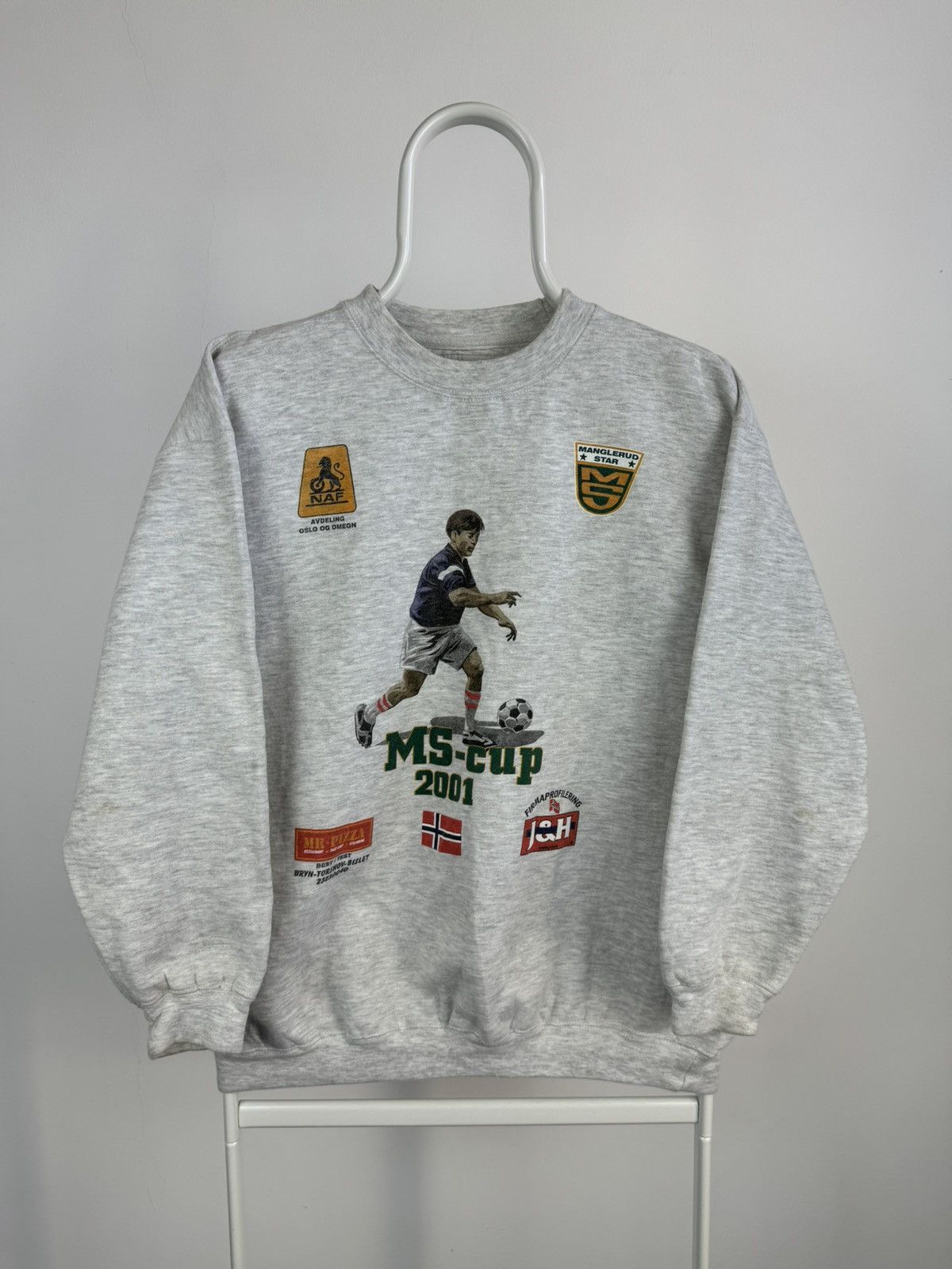 Vintage Vintage 2001 MS-cup Manglerud Star Football Sweatshirt Size US S / EU 44-46 / 1 - 1 Thumbnail