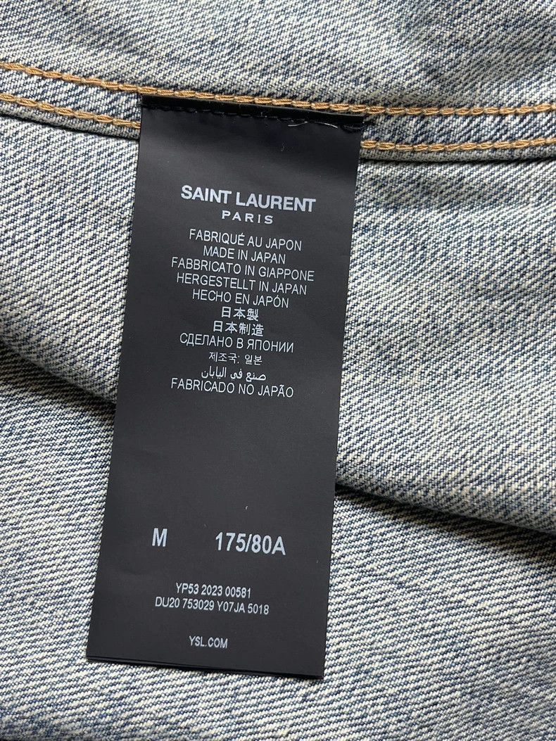 Other YSL Saint Laurent Denim Shirt Jacket- Size US M / EU 48-50 / 2 - 3 Thumbnail