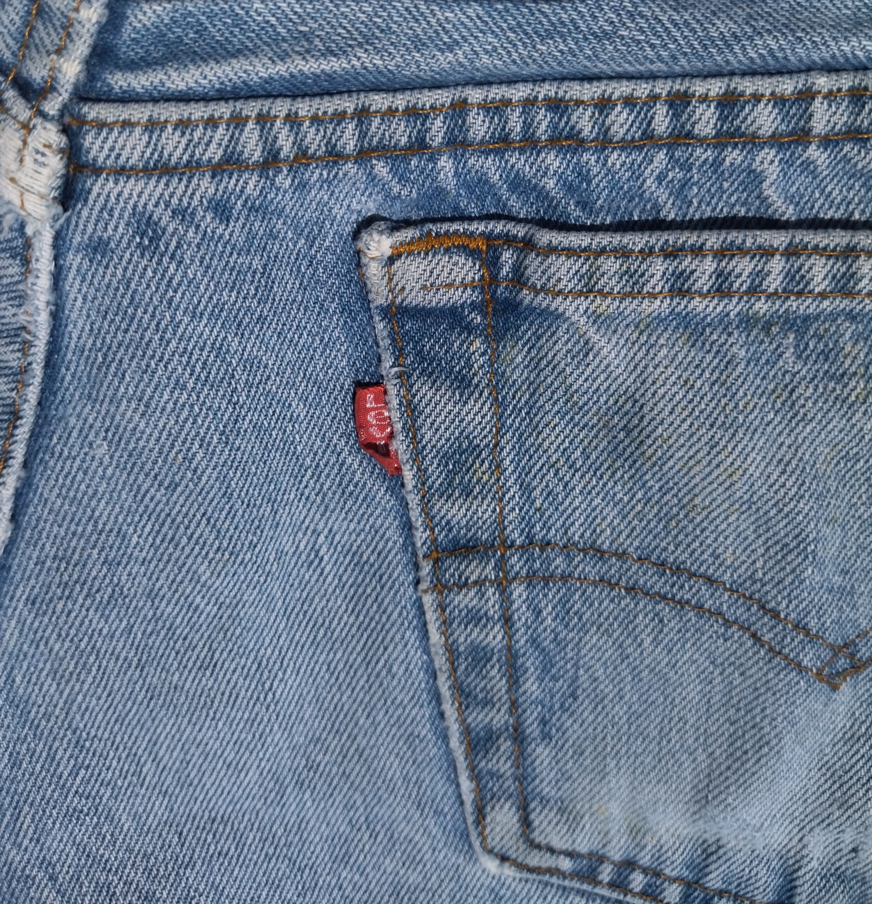 Levi's Vintage Levis 501 Distressed 70s and 80s made in USA size 28 Size 28" / US 6 / IT 42 - 10 Thumbnail